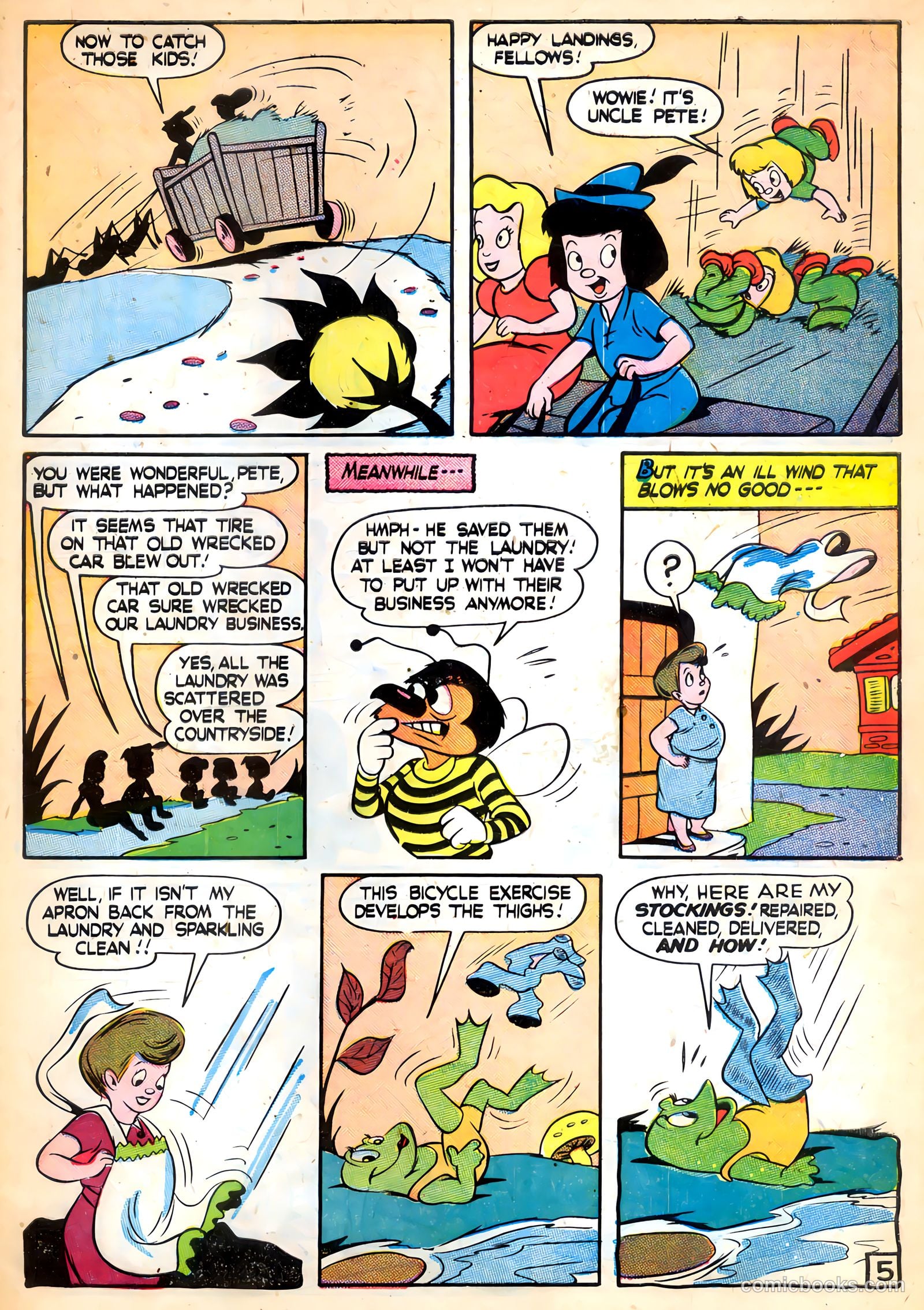 Tick Tock Tales [Tick Tock Comics] #12 (1946) — page 49 of 52
