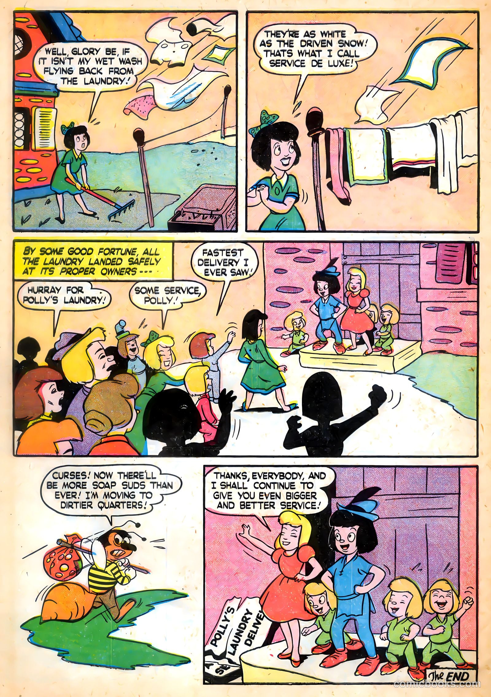 Tick Tock Tales [Tick Tock Comics] #12 (1946) — page 50 of 52