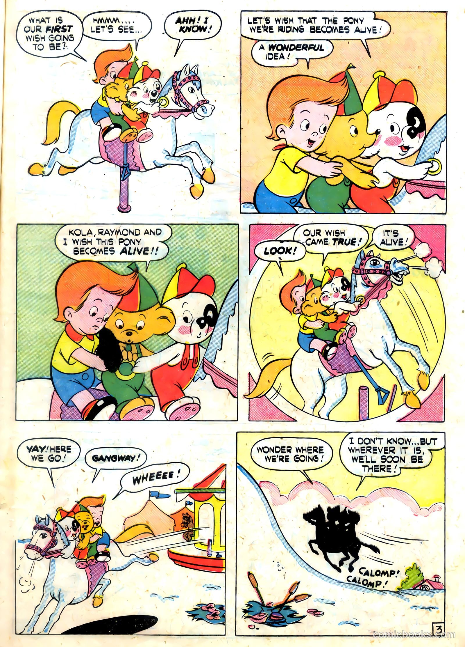 Tick Tock Tales [Tick Tock Comics] #14 (1947) — page 6 of 52