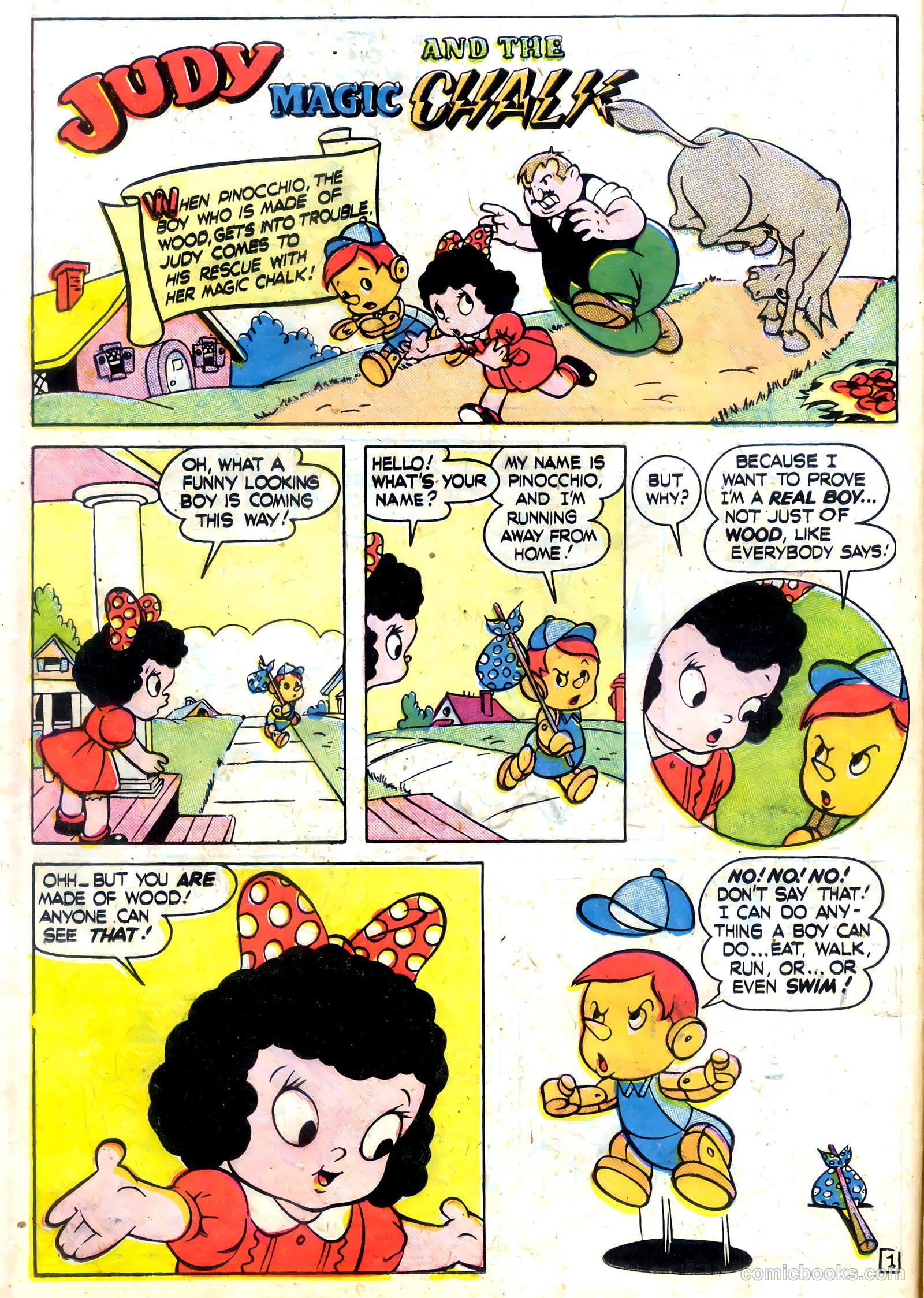 Tick Tock Tales [Tick Tock Comics] #14 (1947) — page 19 of 52