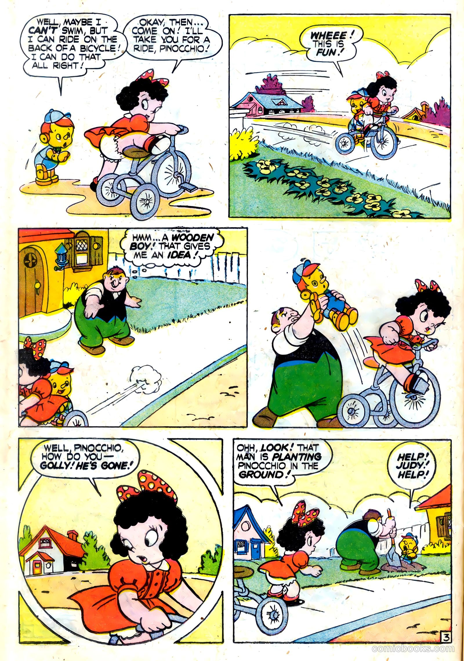 Tick Tock Tales [Tick Tock Comics] #14 (1947) — page 21 of 52