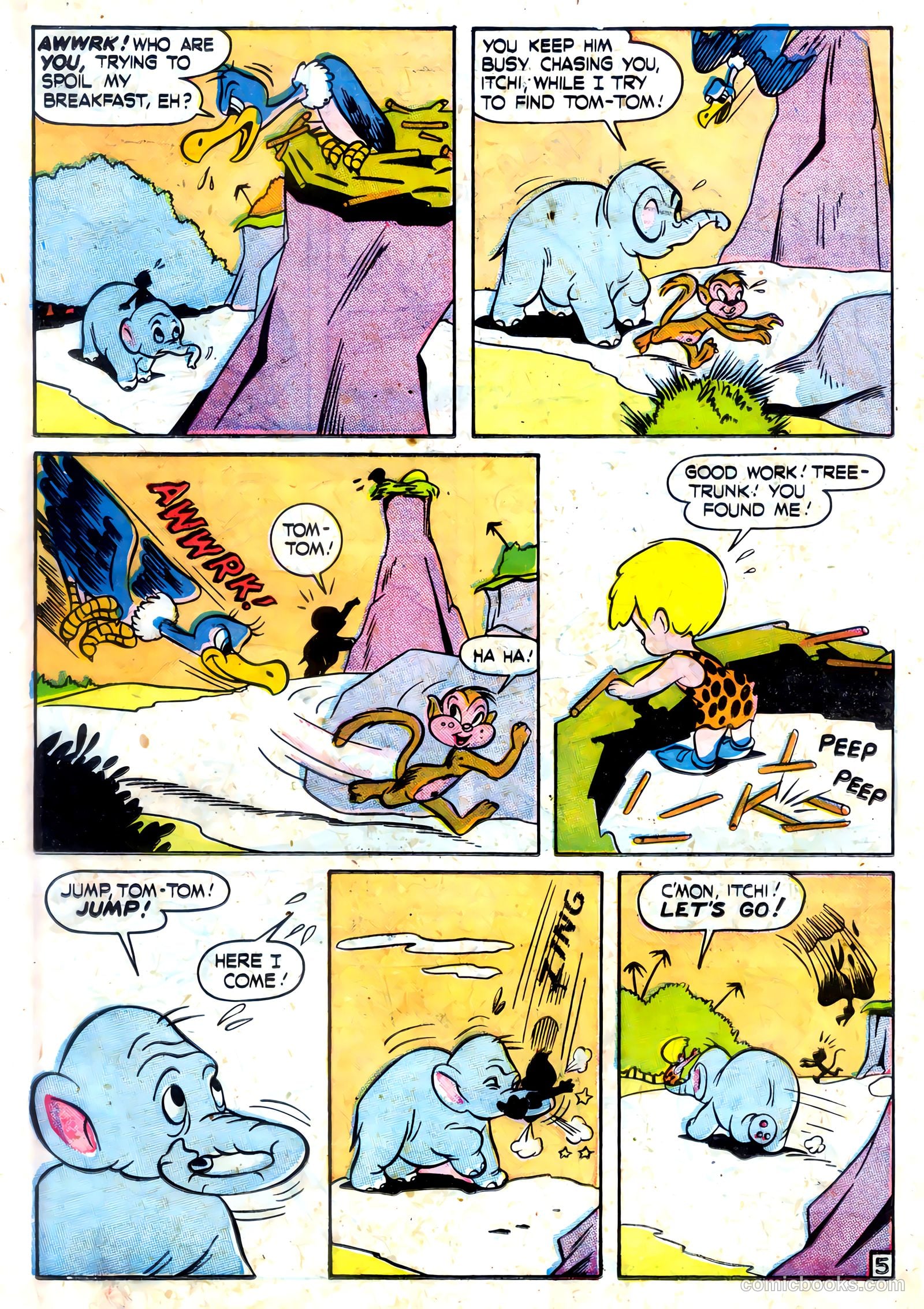 Tick Tock Tales [Tick Tock Comics] #14 (1947) — page 38 of 52