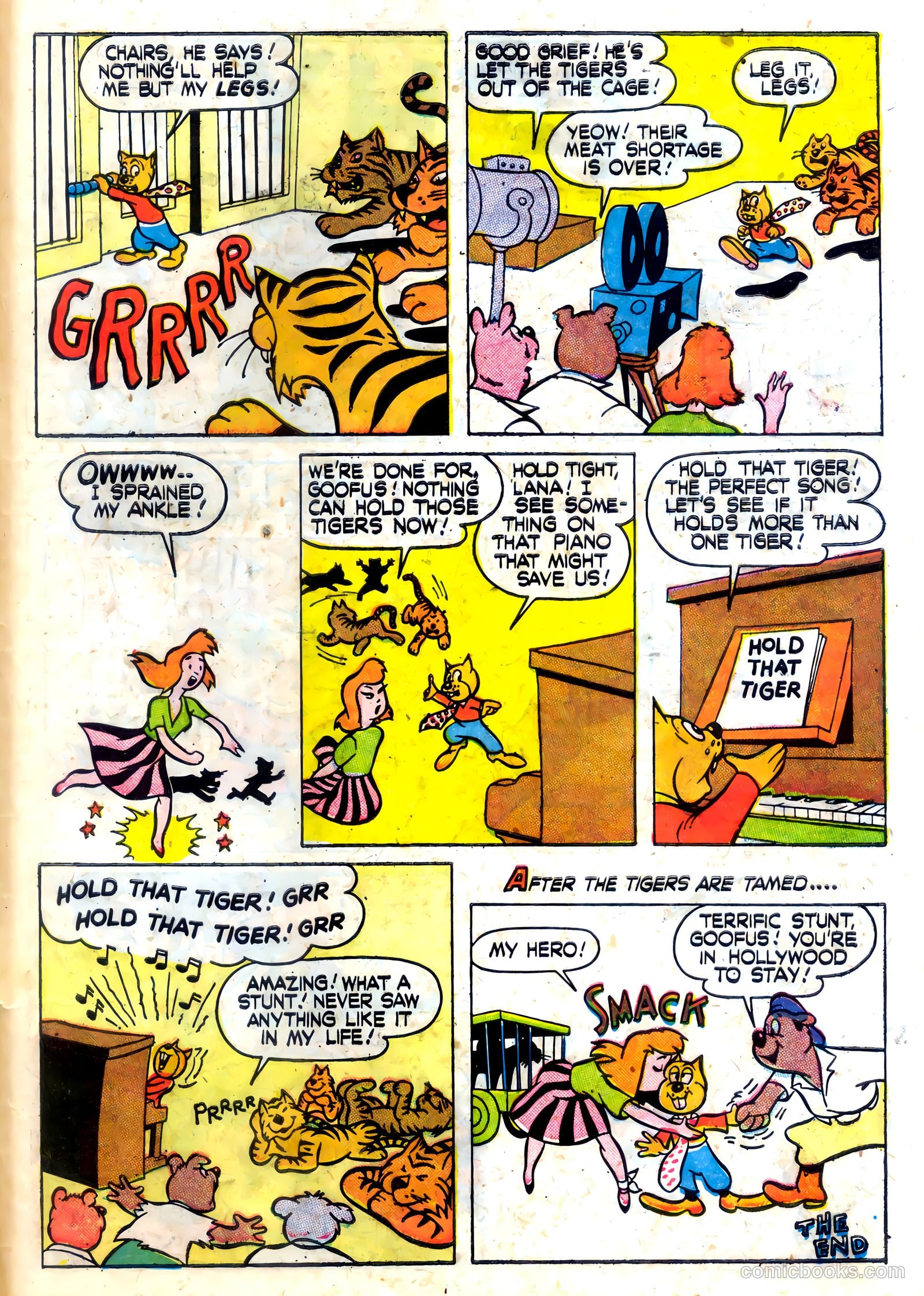 Tick Tock Tales [Tick Tock Comics] #14 (1947) — page 45 of 52