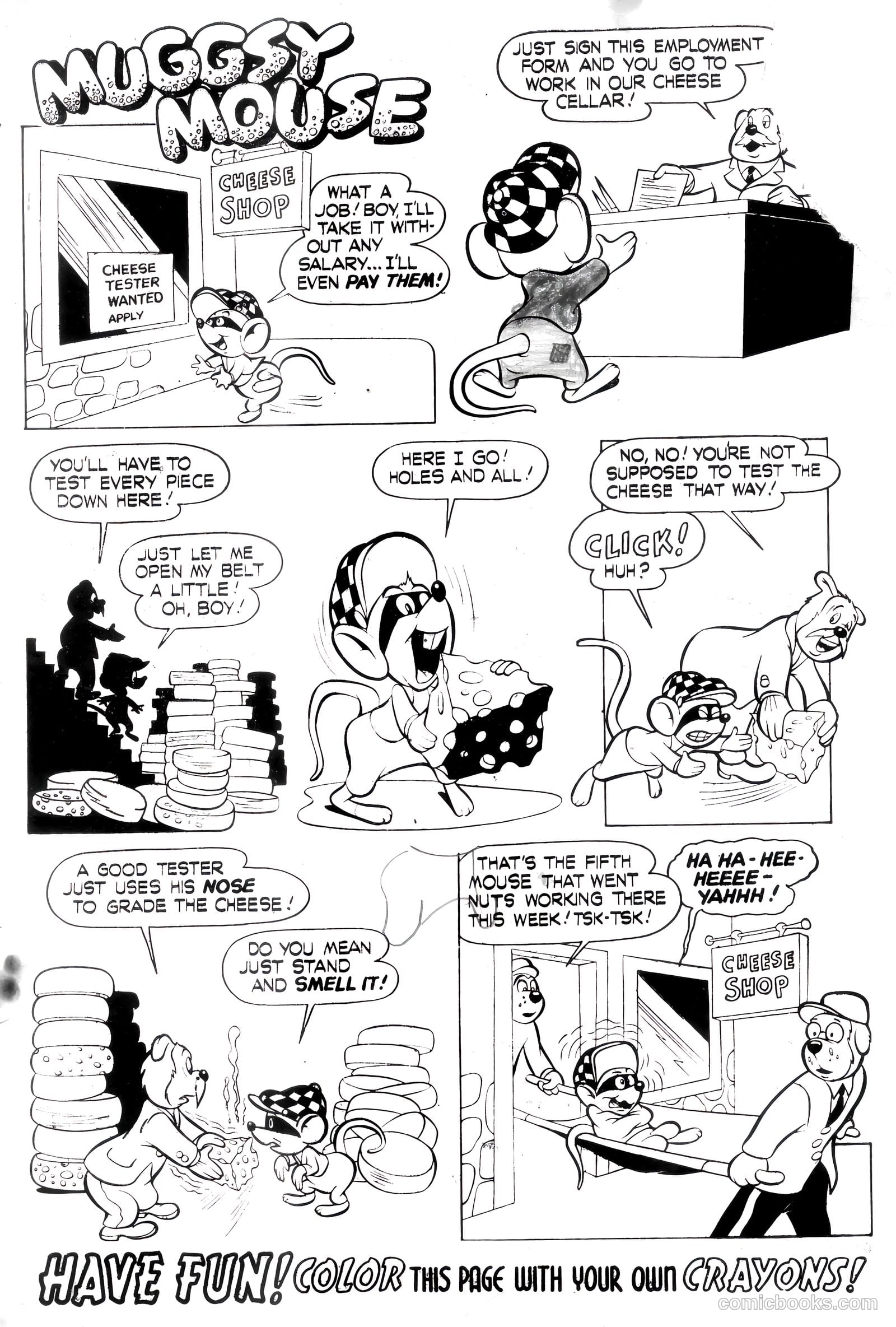 Tick Tock Tales [Tick Tock Comics] #14 (1947) — page 51 of 52