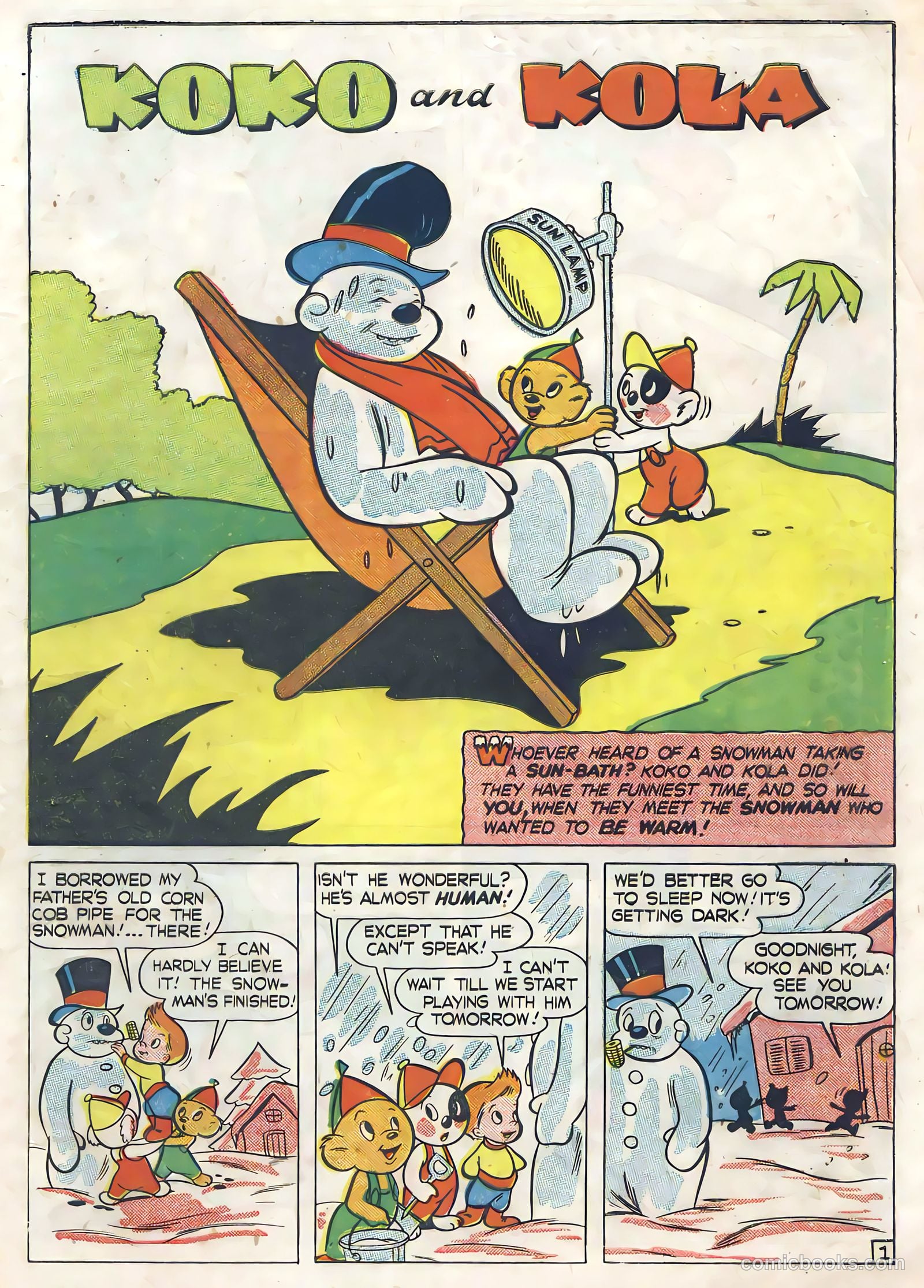 Tick Tock Tales [Tick Tock Comics] #15 (1947) — page 3 of 52