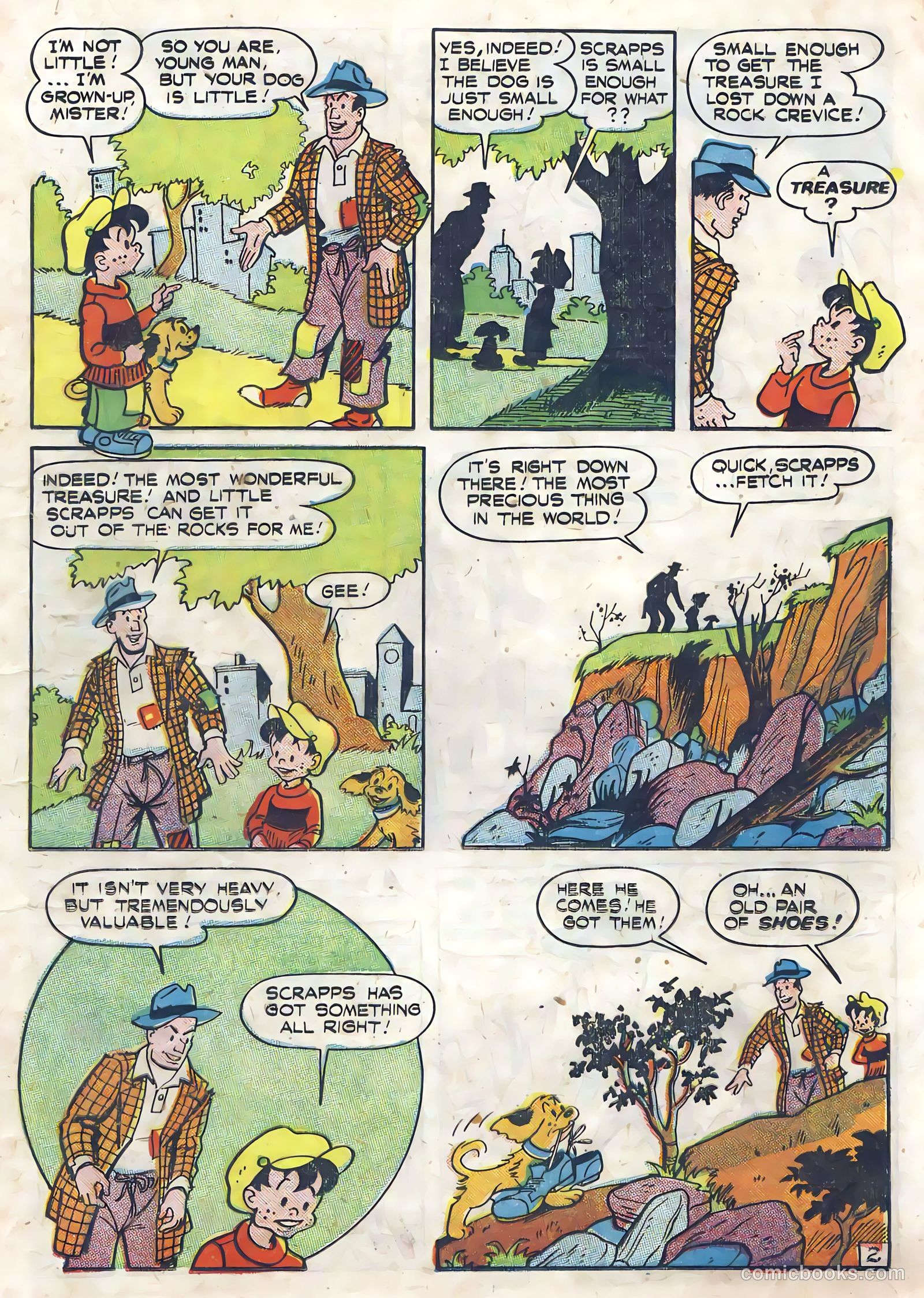 Tick Tock Tales [Tick Tock Comics] #15 (1947) — page 19 of 52