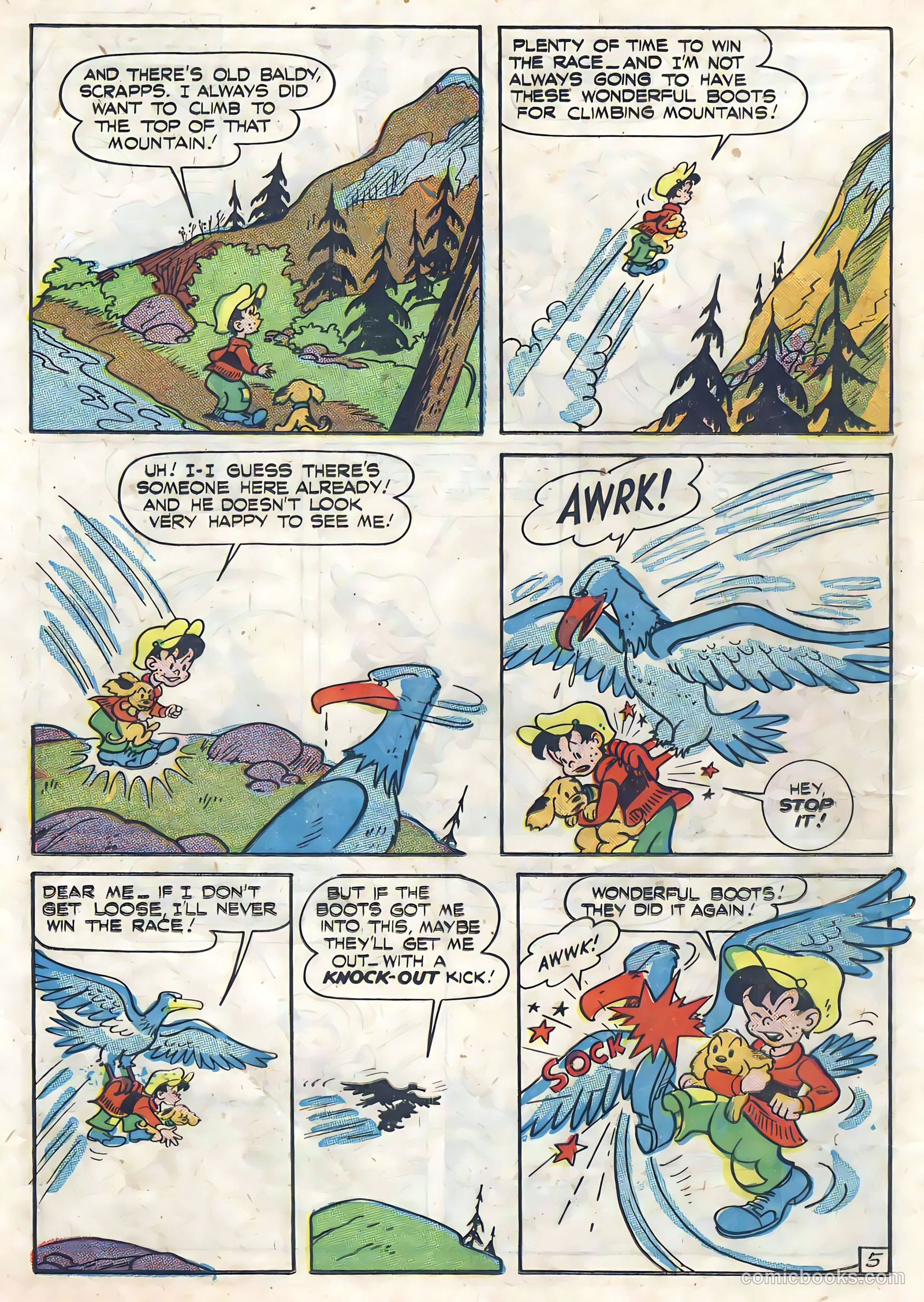 Tick Tock Tales [Tick Tock Comics] #15 (1947) — page 22 of 52