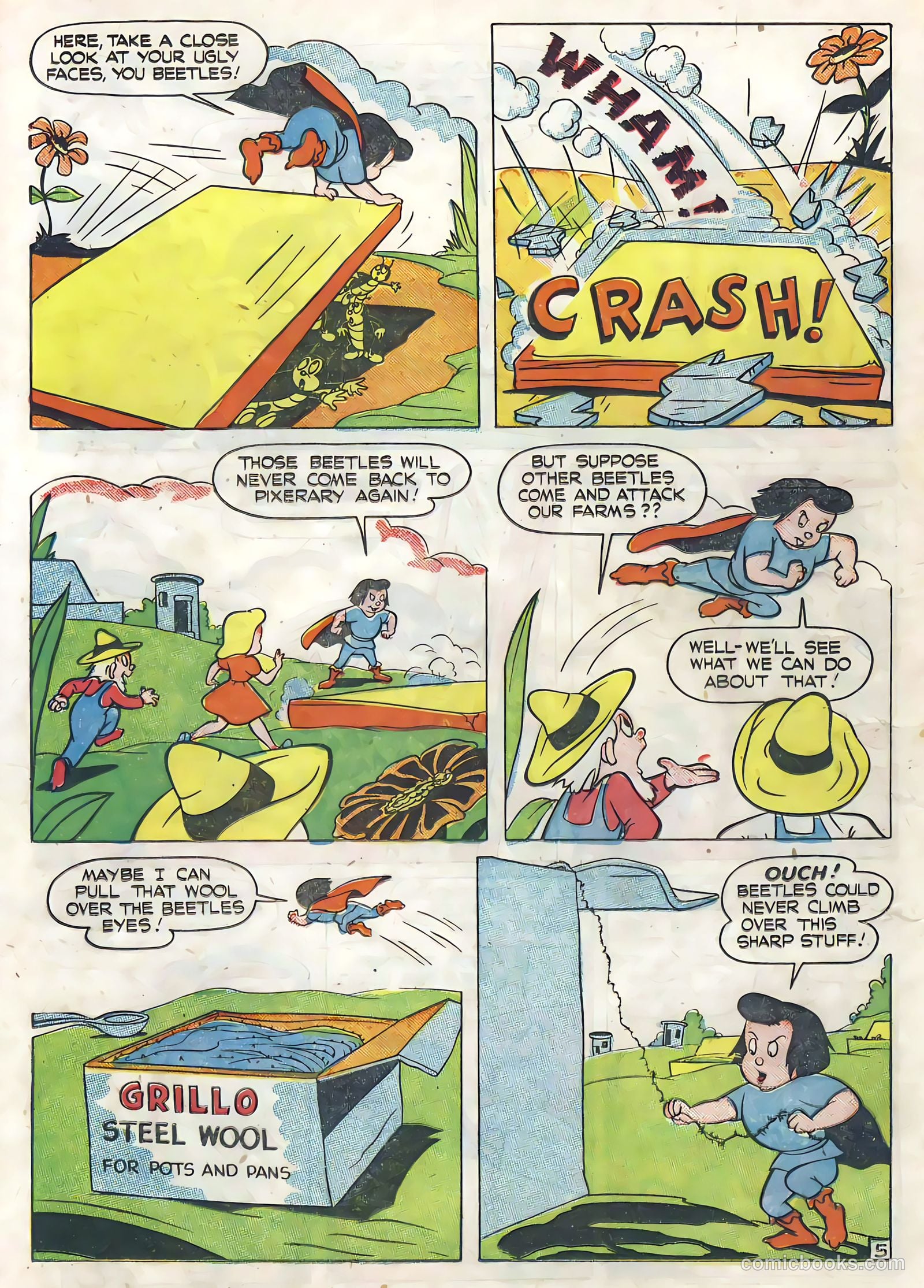 Tick Tock Tales [Tick Tock Comics] #15 (1947) — page 32 of 52
