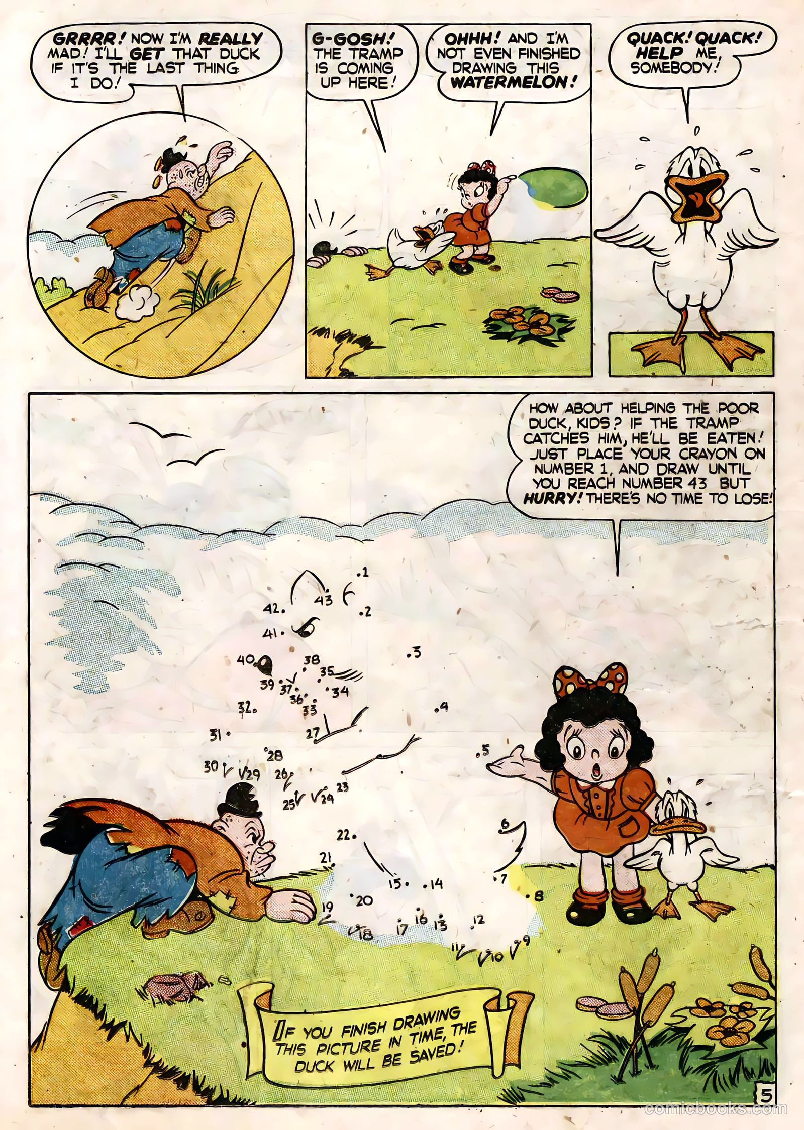Tick Tock Tales [Tick Tock Comics] #15 (1947) — page 38 of 52