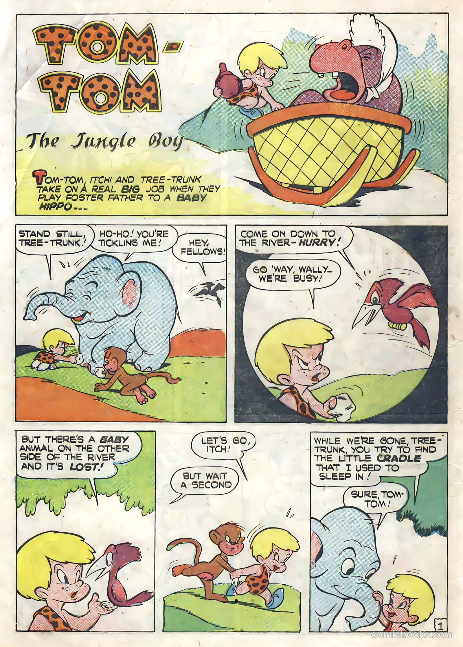 Tick Tock Tales [Tick Tock Comics] #15 (1947) — page 44 of 52