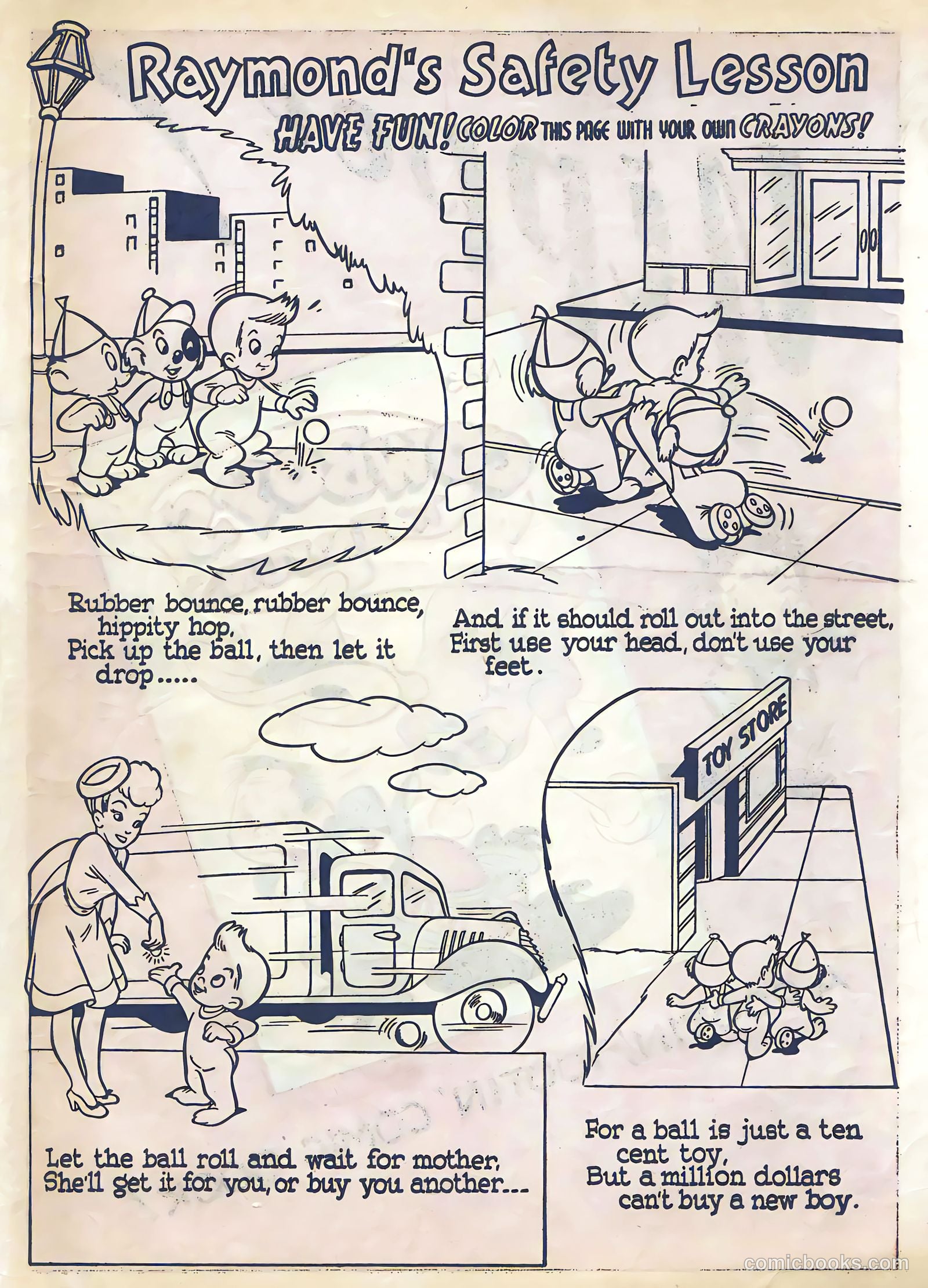 Tick Tock Tales [Tick Tock Comics] #15 (1947) — page 51 of 52