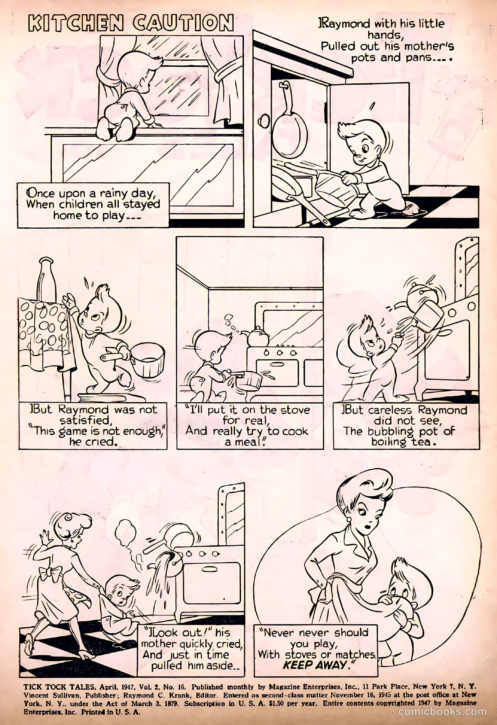 Tick Tock Tales [Tick Tock Comics] #16 (1947) — page 2 of 52