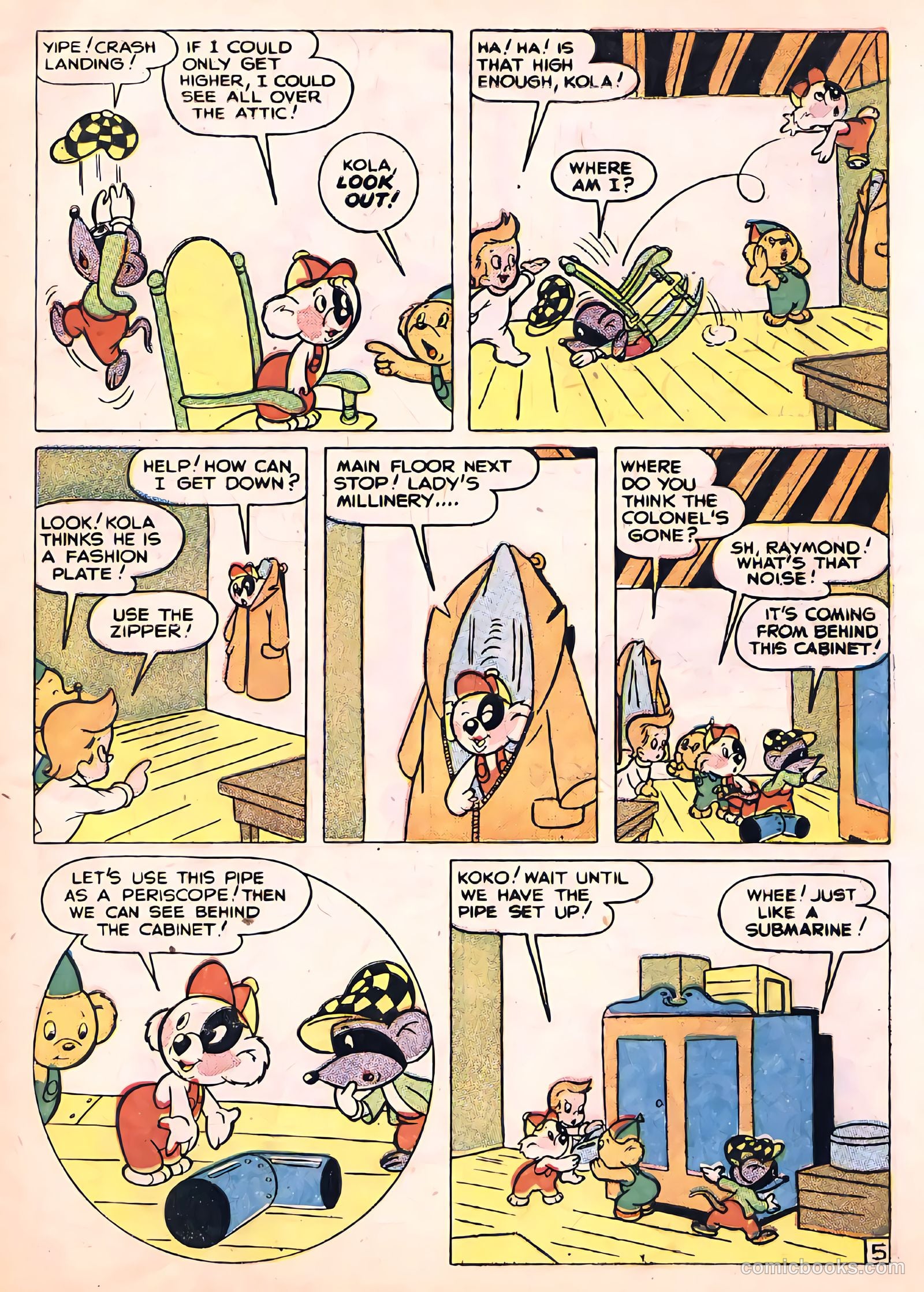 Tick Tock Tales [Tick Tock Comics] #16 (1947) — page 7 of 52