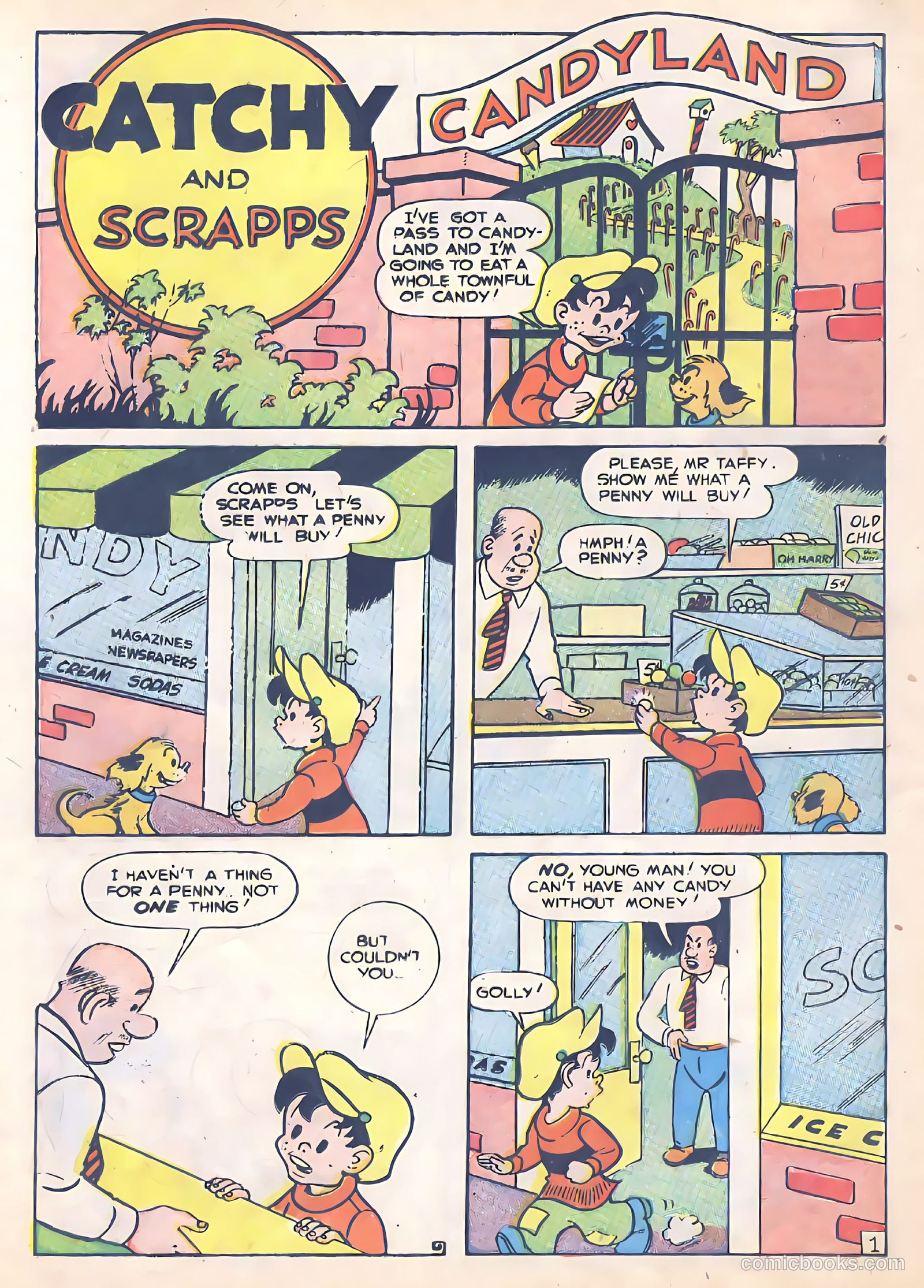 Tick Tock Tales [Tick Tock Comics] #16 (1947) — page 16 of 52
