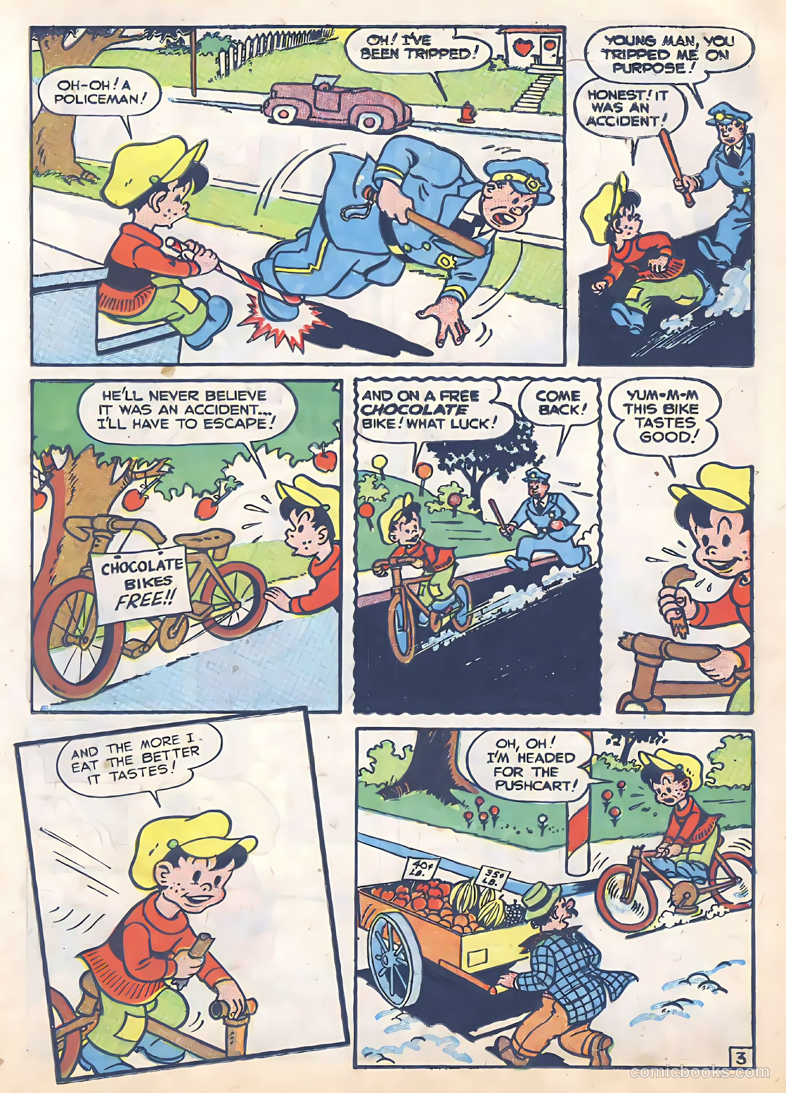 Tick Tock Tales [Tick Tock Comics] #16 (1947) — page 18 of 52