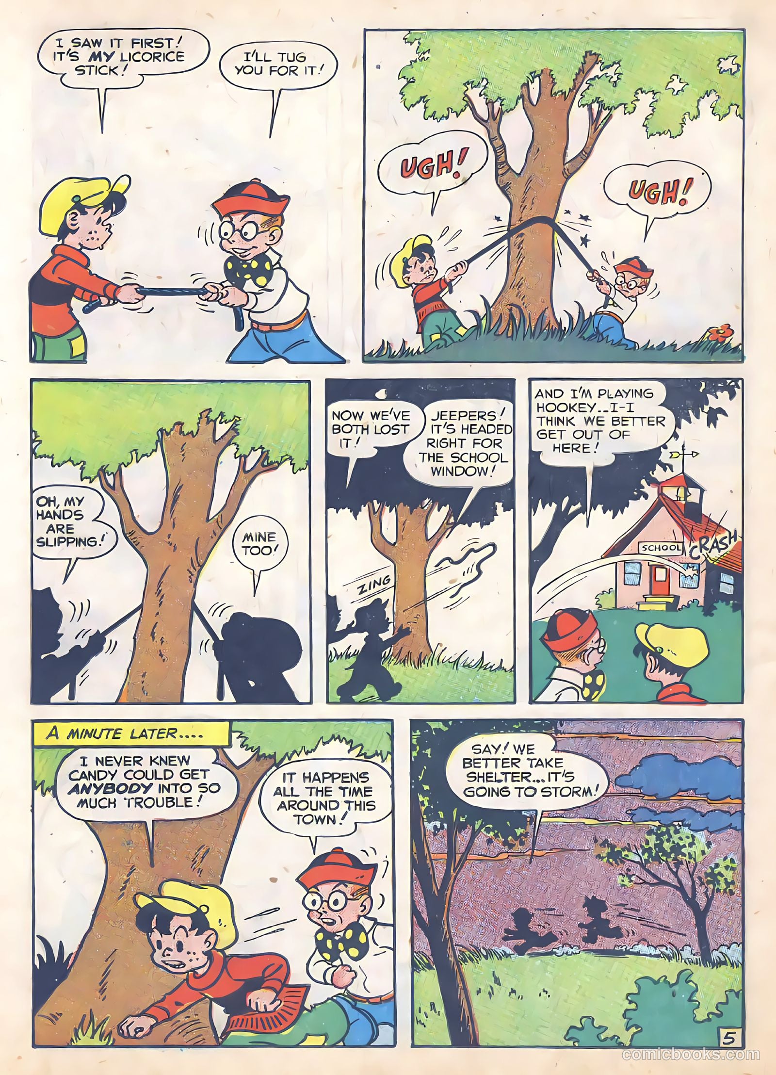 Tick Tock Tales [Tick Tock Comics] #16 (1947) — page 20 of 52