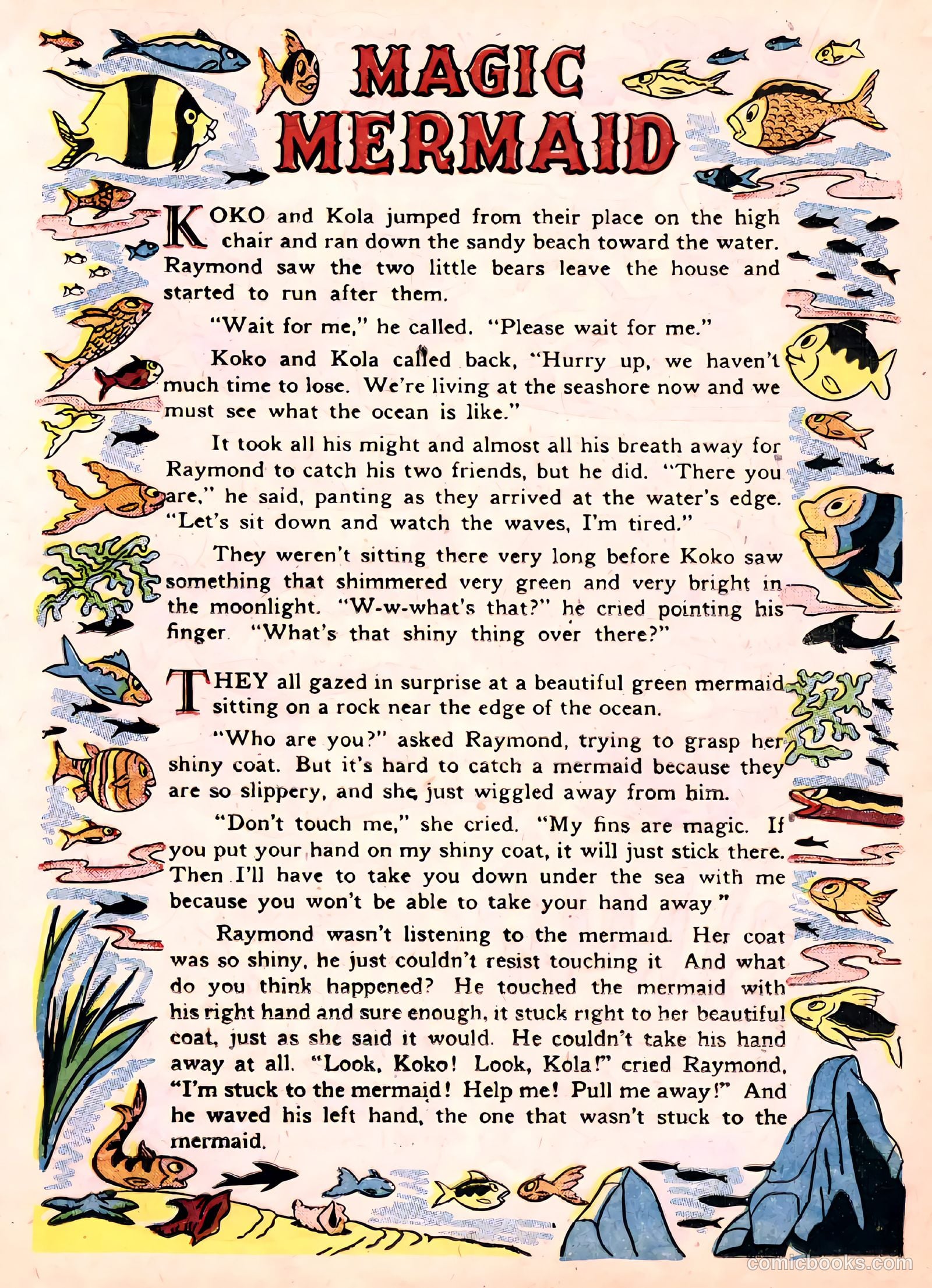 Tick Tock Tales [Tick Tock Comics] #16 (1947) — page 28 of 52