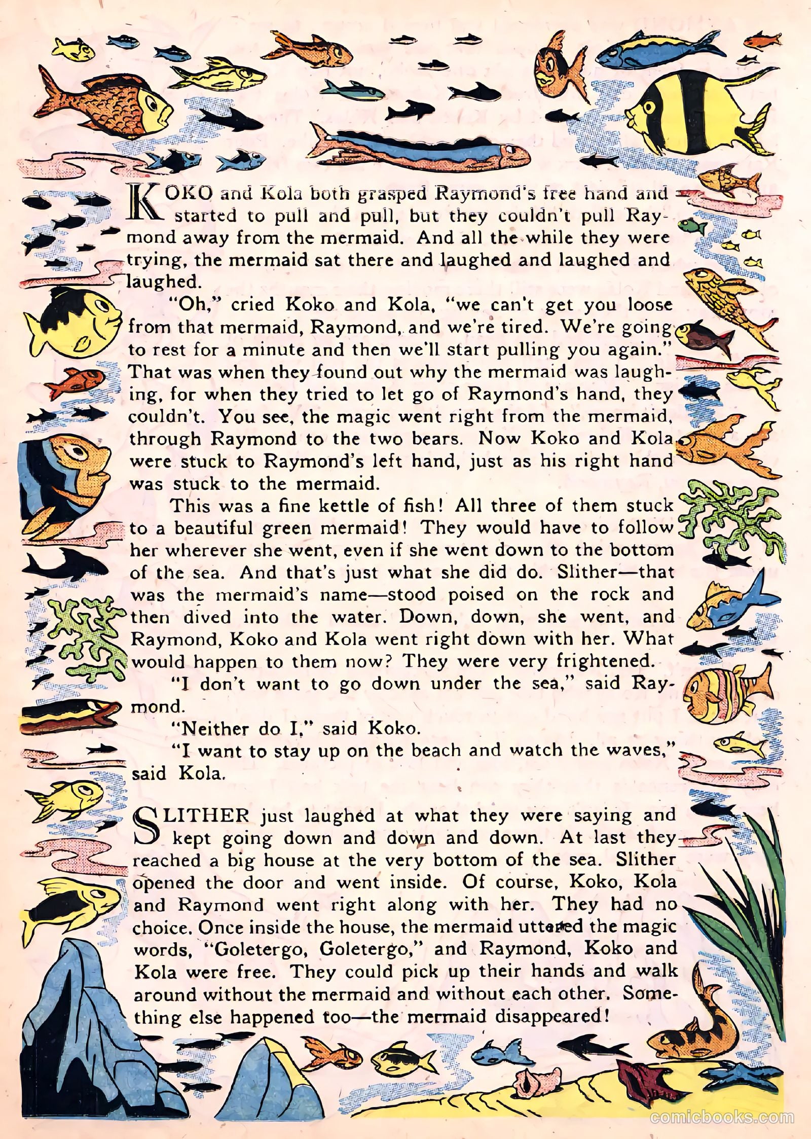 Tick Tock Tales [Tick Tock Comics] #16 (1947) — page 29 of 52