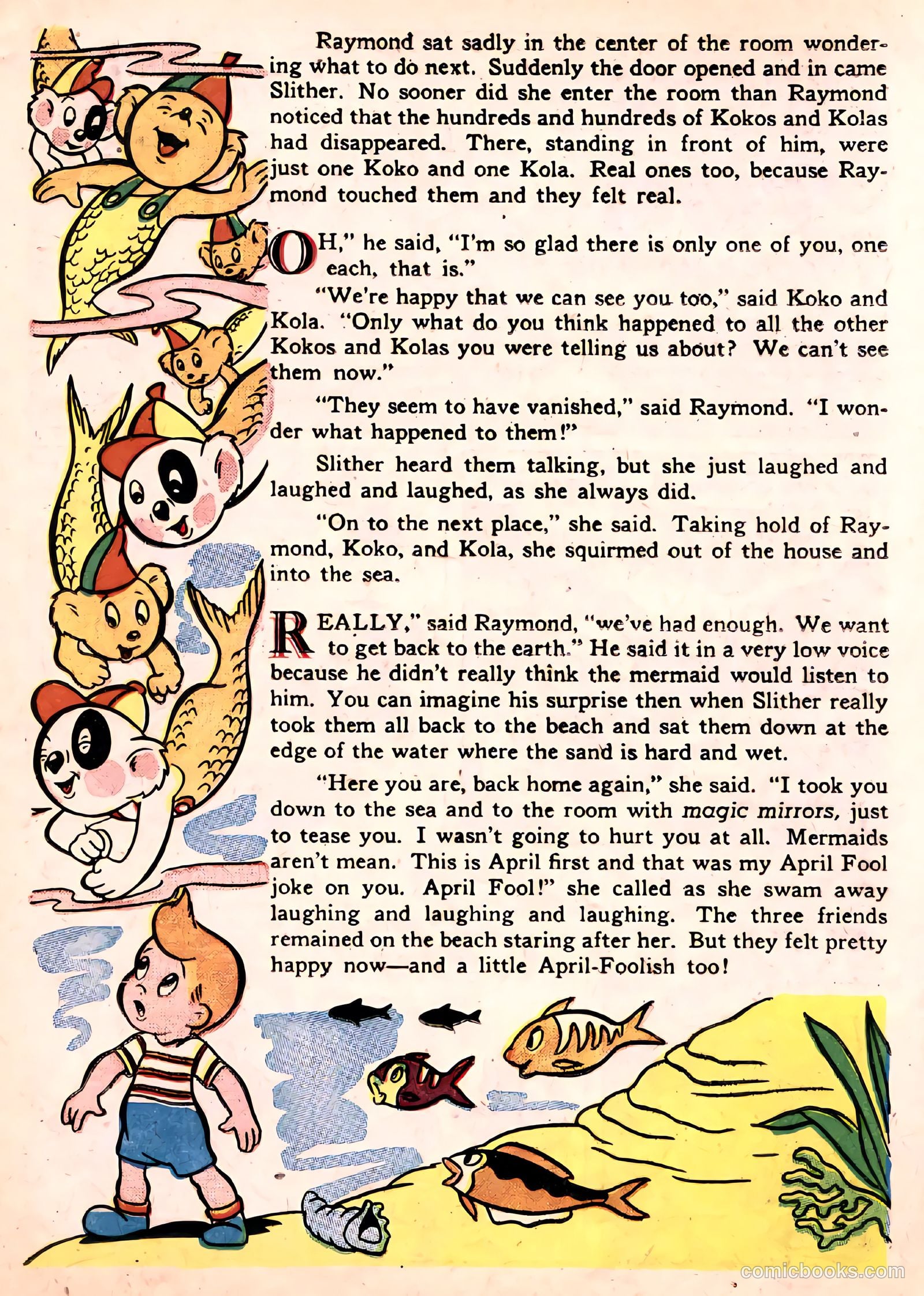 Tick Tock Tales [Tick Tock Comics] #16 (1947) — page 31 of 52