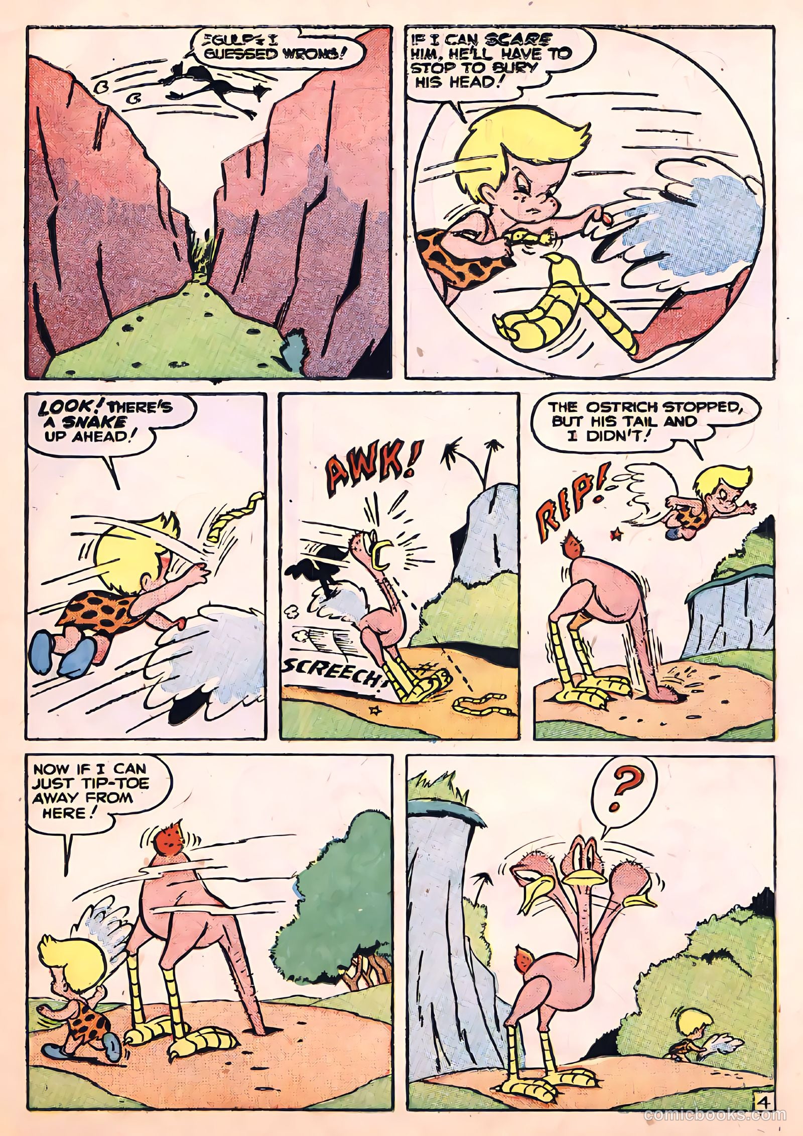 Tick Tock Tales [Tick Tock Comics] #16 (1947) — page 35 of 52