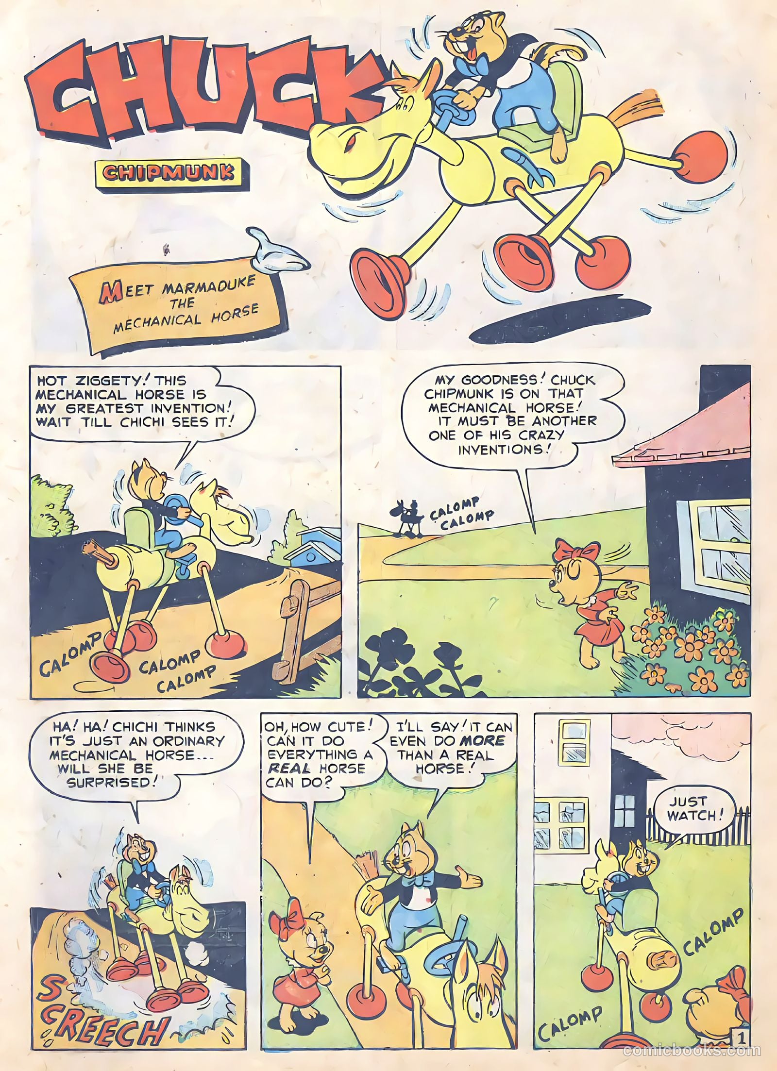 Tick Tock Tales [Tick Tock Comics] #16 (1947) — page 38 of 52