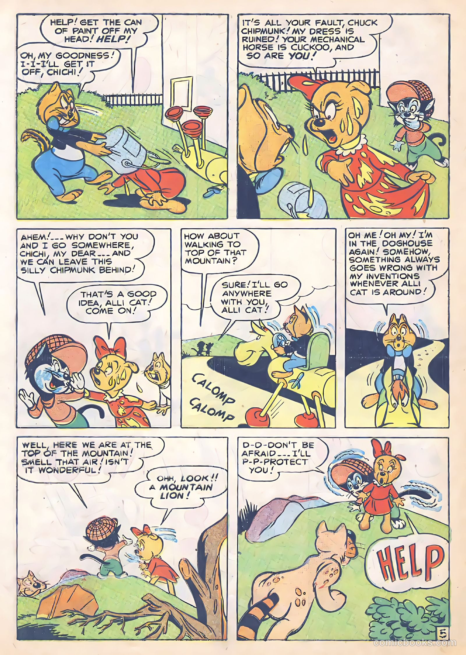 Tick Tock Tales [Tick Tock Comics] #16 (1947) — page 42 of 52