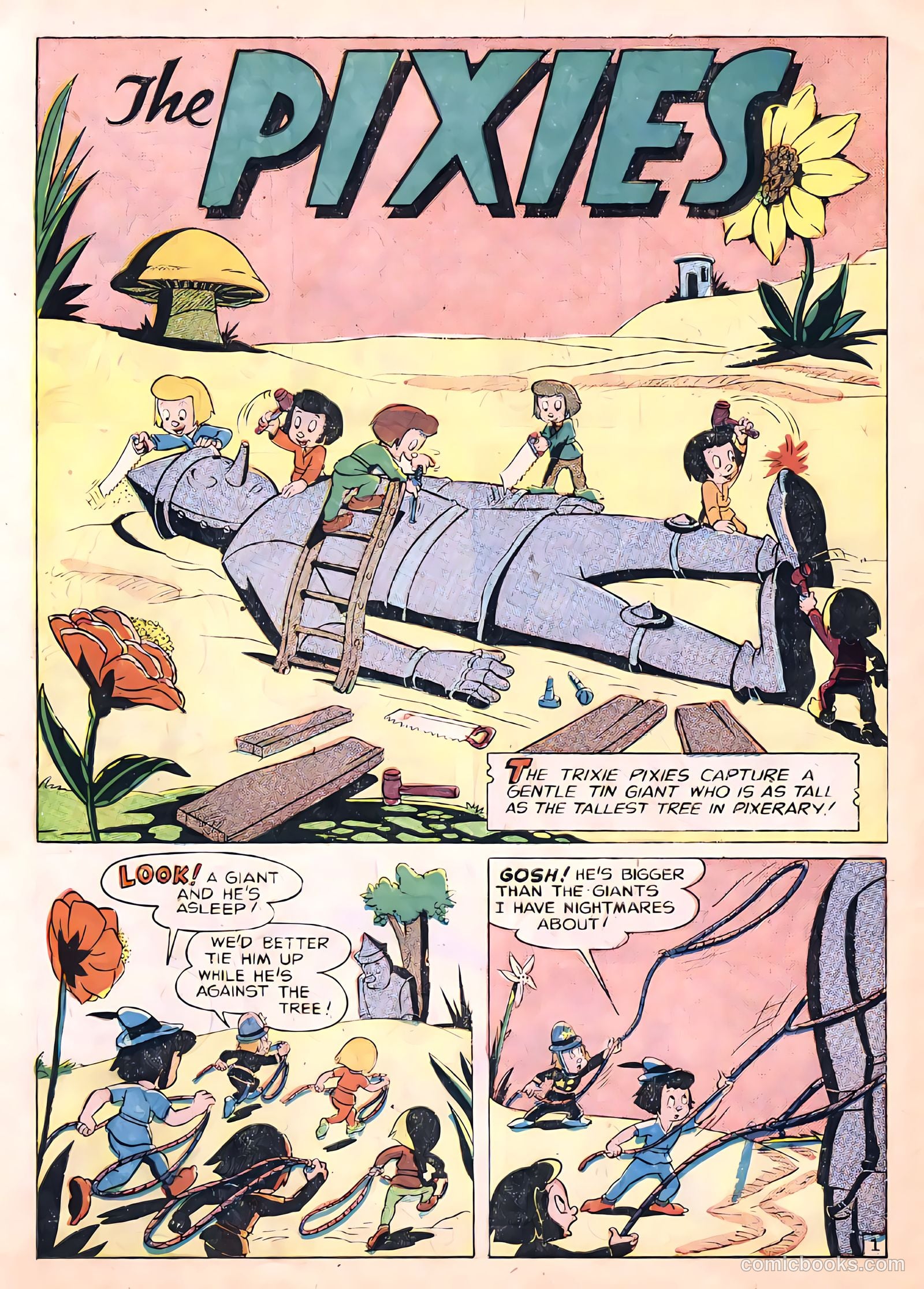 Tick Tock Tales [Tick Tock Comics] #16 (1947) — page 44 of 52