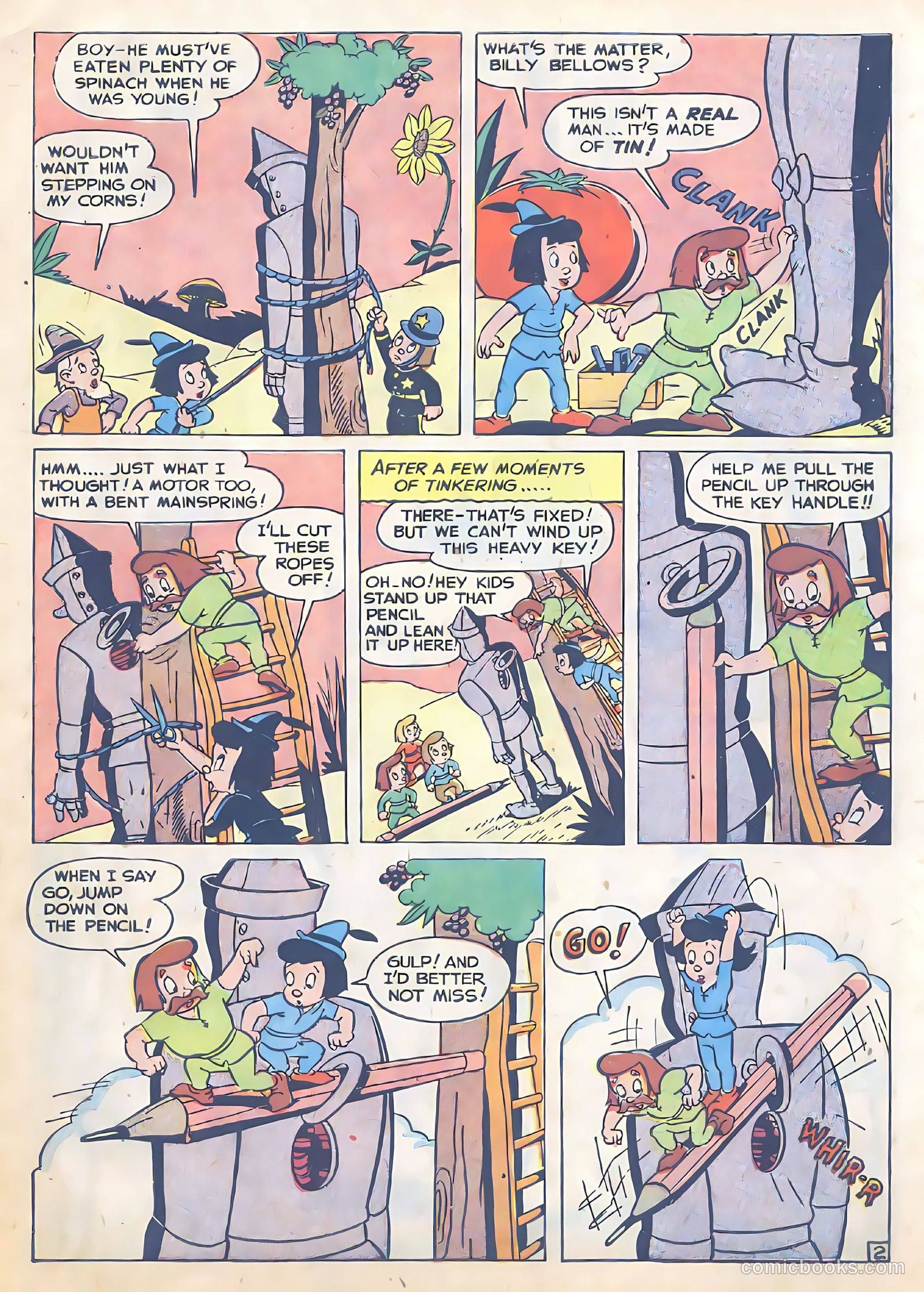 Tick Tock Tales [Tick Tock Comics] #16 (1947) — page 45 of 52