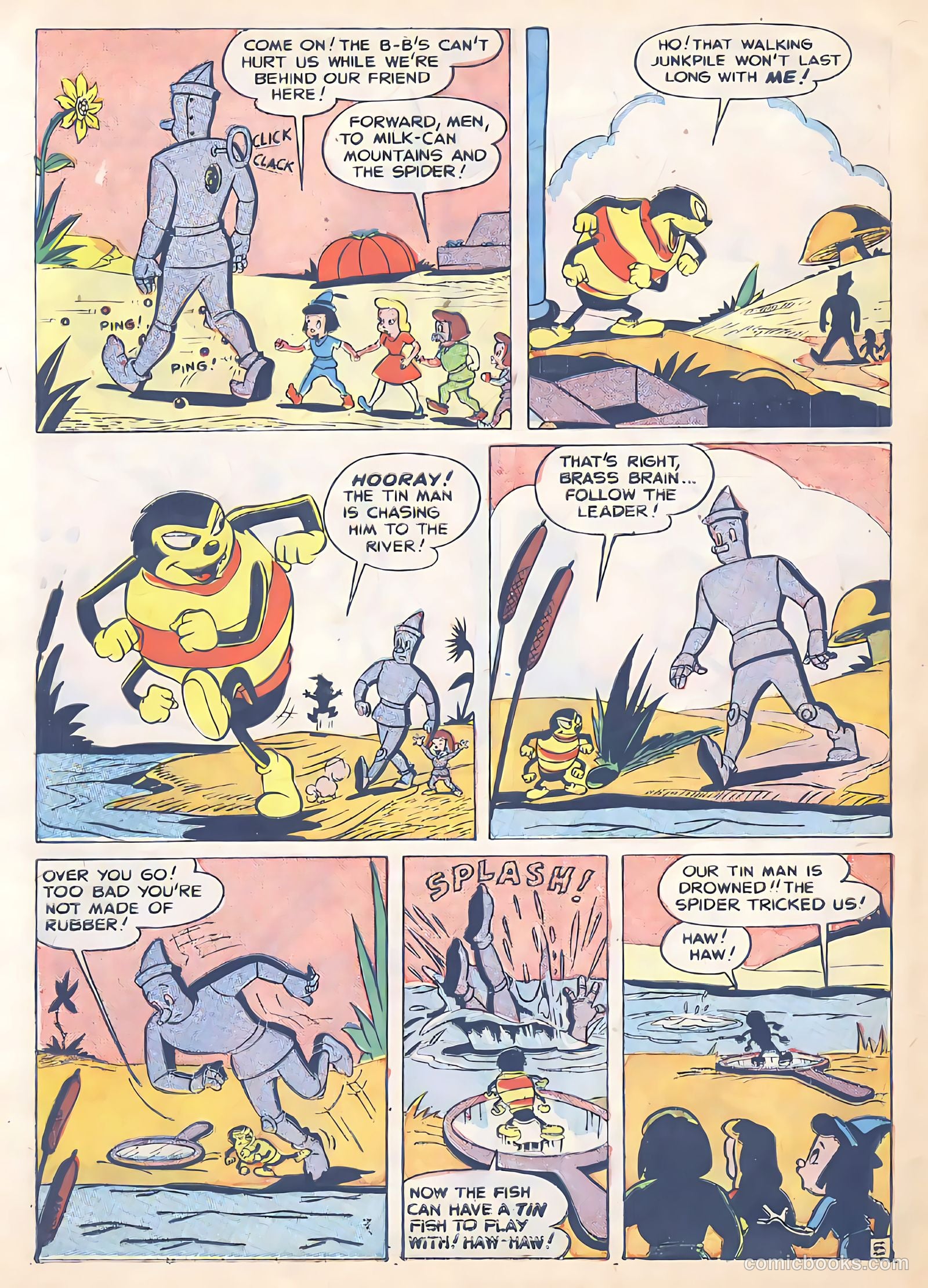 Tick Tock Tales [Tick Tock Comics] #16 (1947) — page 48 of 52