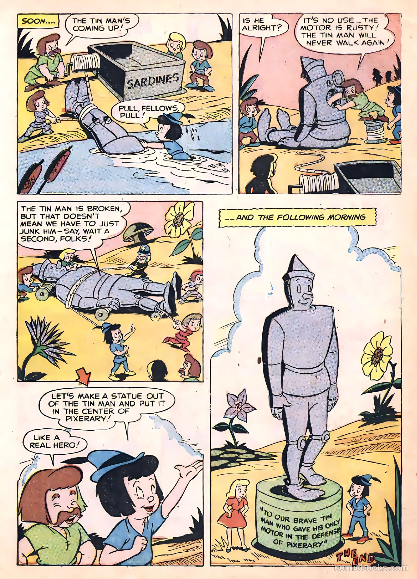 Tick Tock Tales [Tick Tock Comics] #16 (1947) — page 50 of 52