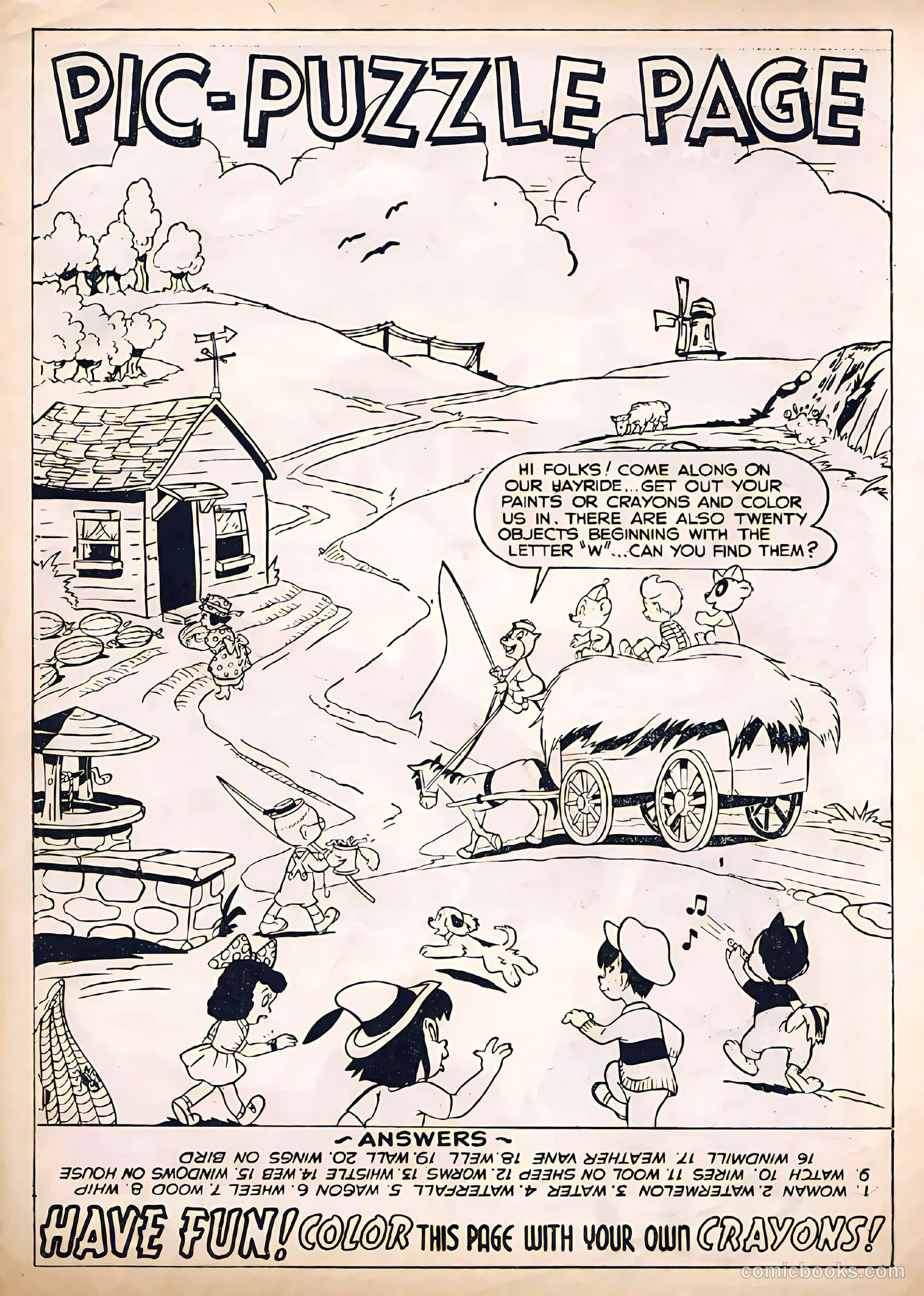 Tick Tock Tales [Tick Tock Comics] #16 (1947) — page 51 of 52