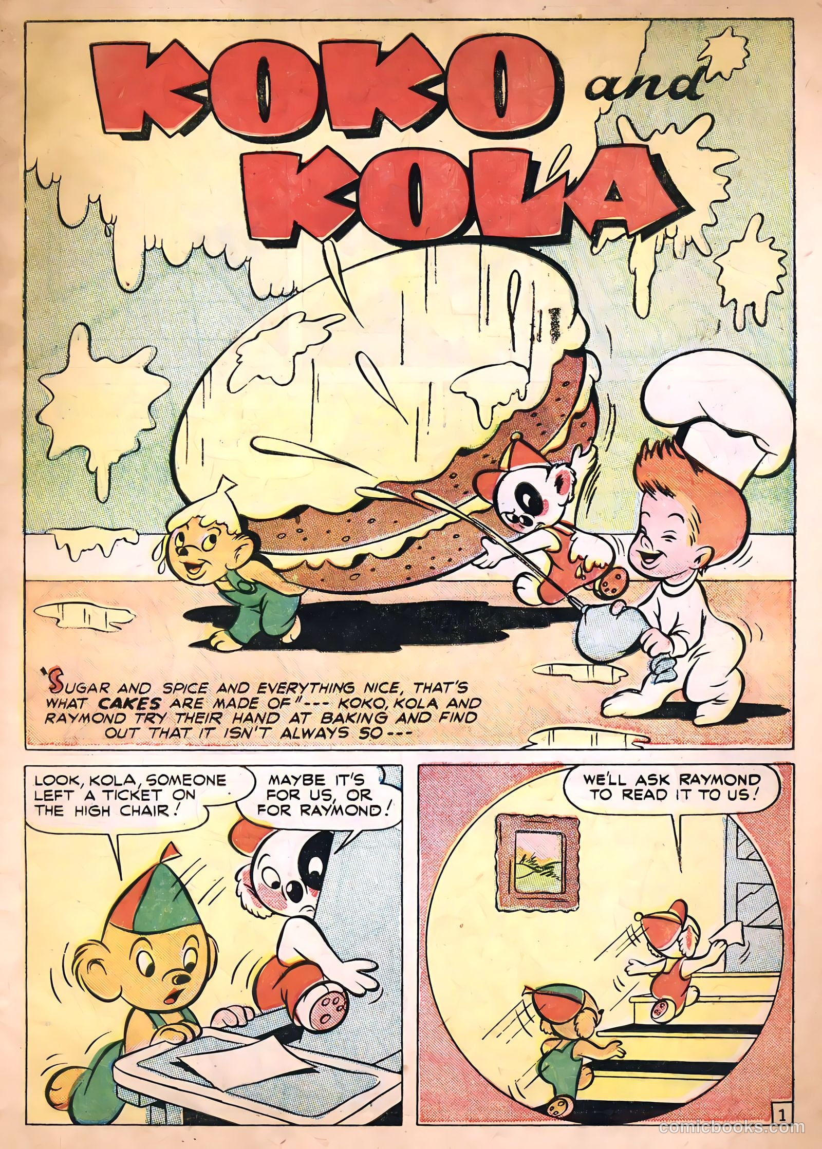 Tick Tock Tales [Tick Tock Comics] #17 (1947) — page 3 of 36