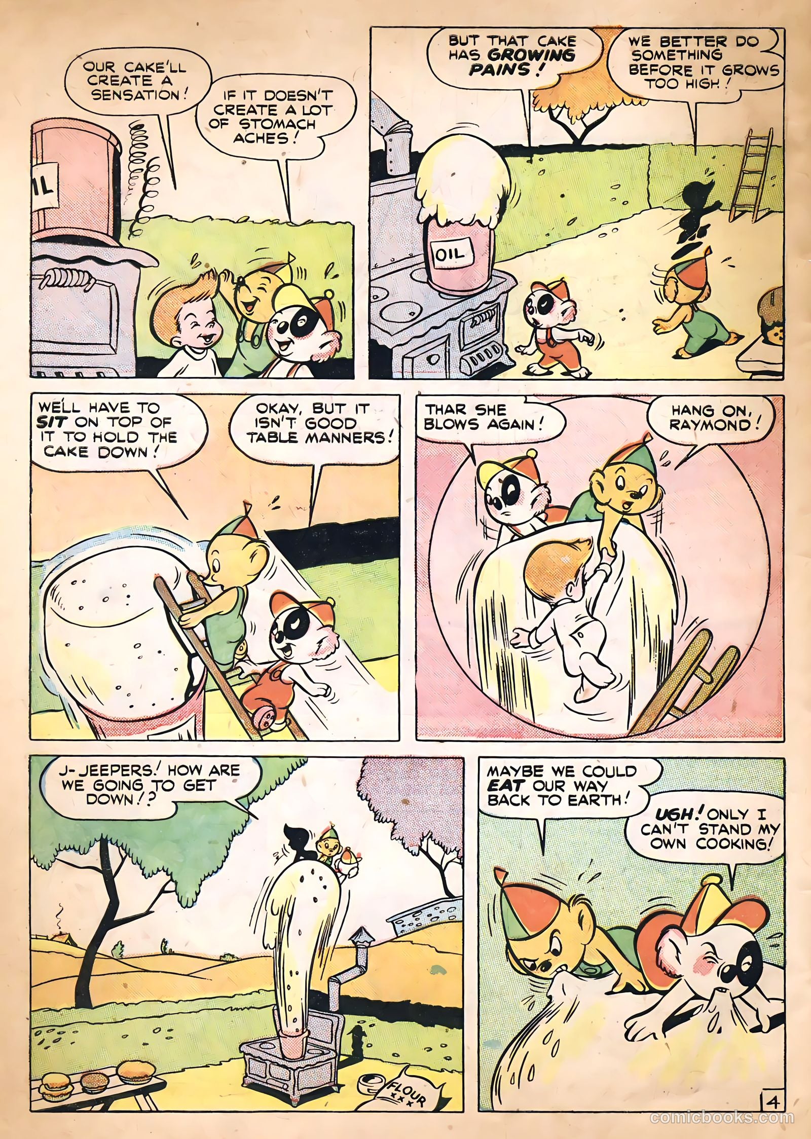 Tick Tock Tales [Tick Tock Comics] #17 (1947) — page 6 of 36