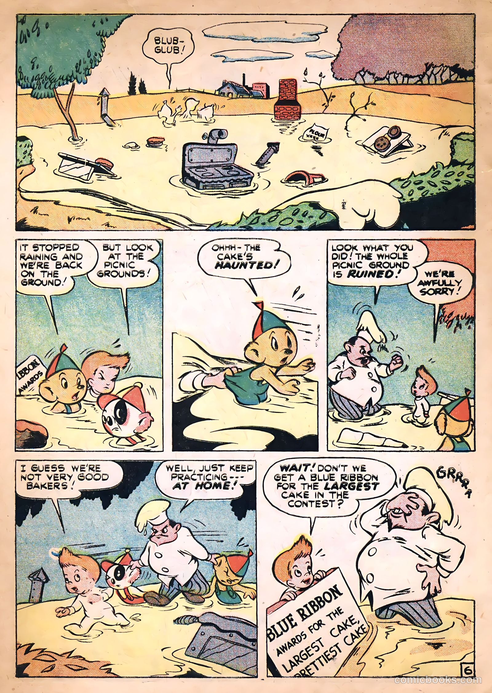 Tick Tock Tales [Tick Tock Comics] #17 (1947) — page 8 of 36