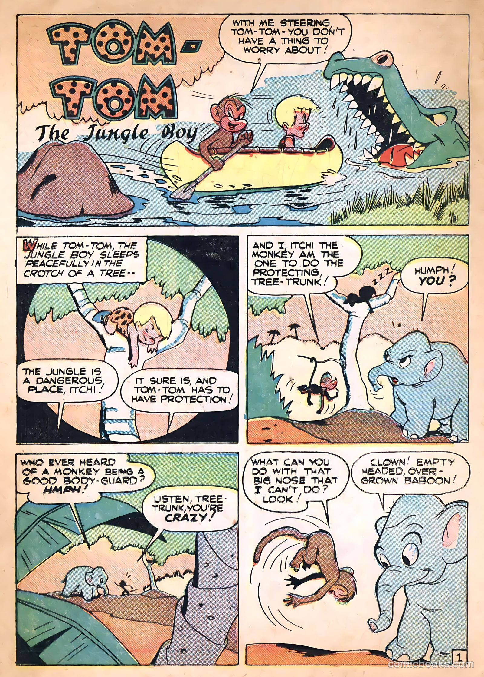 Tick Tock Tales [Tick Tock Comics] #17 (1947) — page 16 of 36