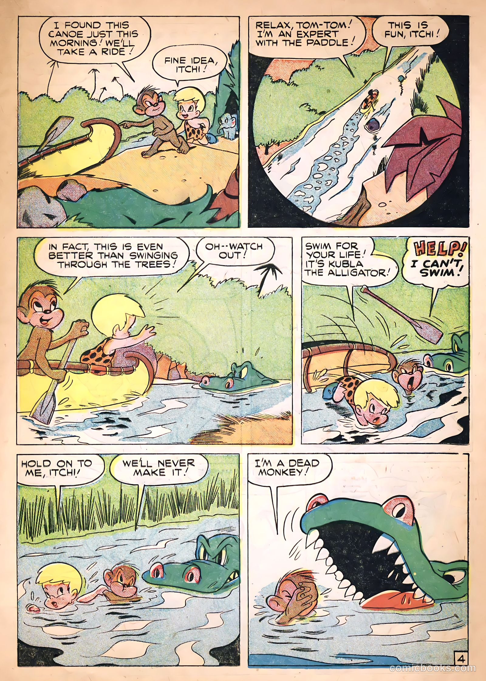 Tick Tock Tales [Tick Tock Comics] #17 (1947) — page 19 of 36