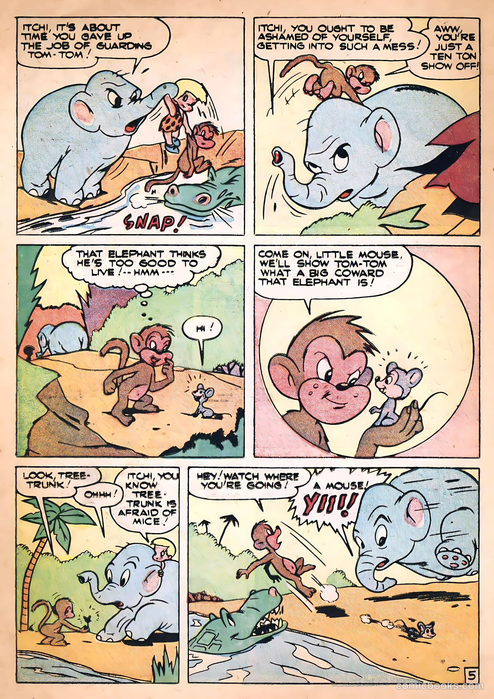 Tick Tock Tales [Tick Tock Comics] #17 (1947) — page 20 of 36