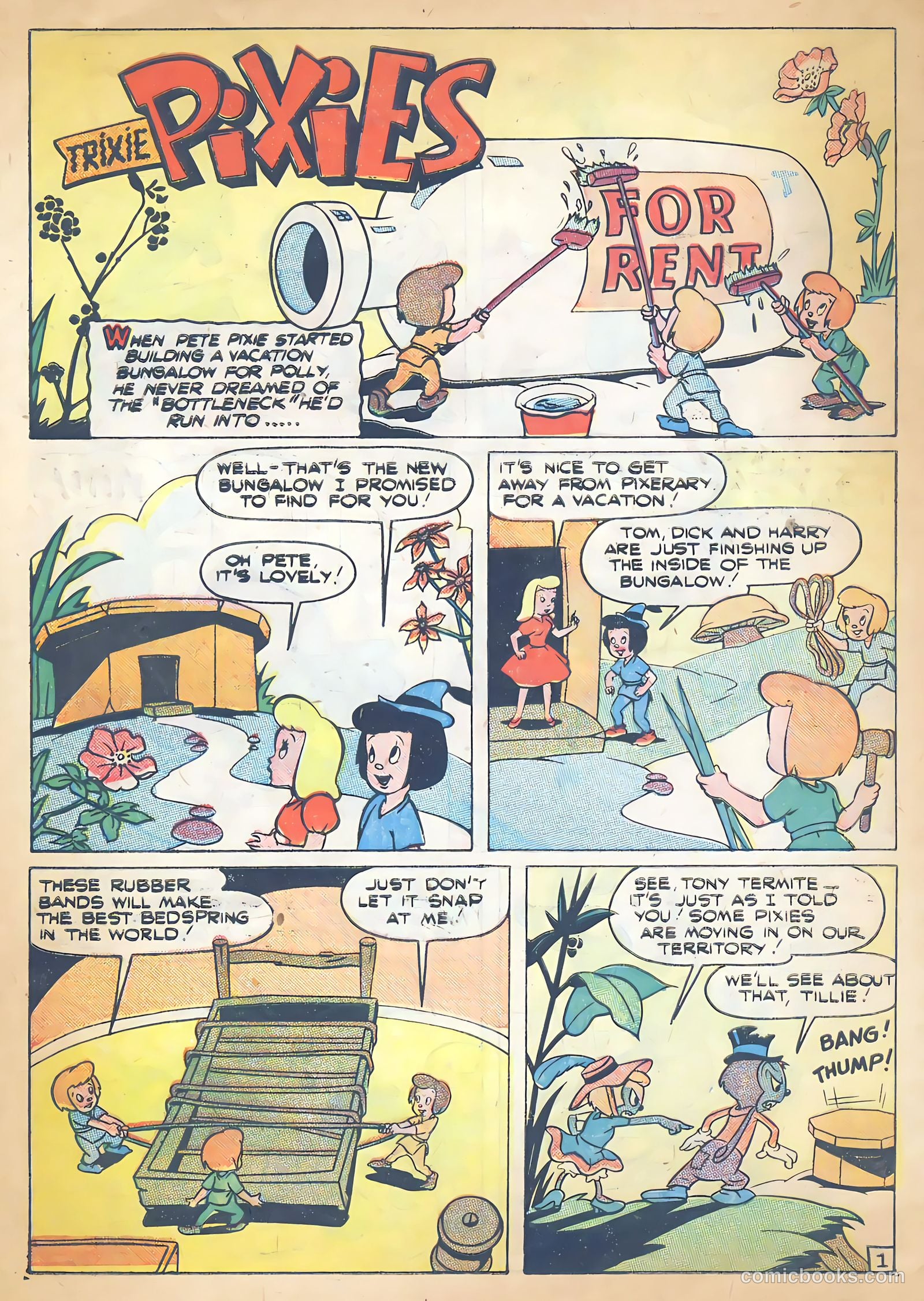 Tick Tock Tales [Tick Tock Comics] #17 (1947) — page 28 of 36