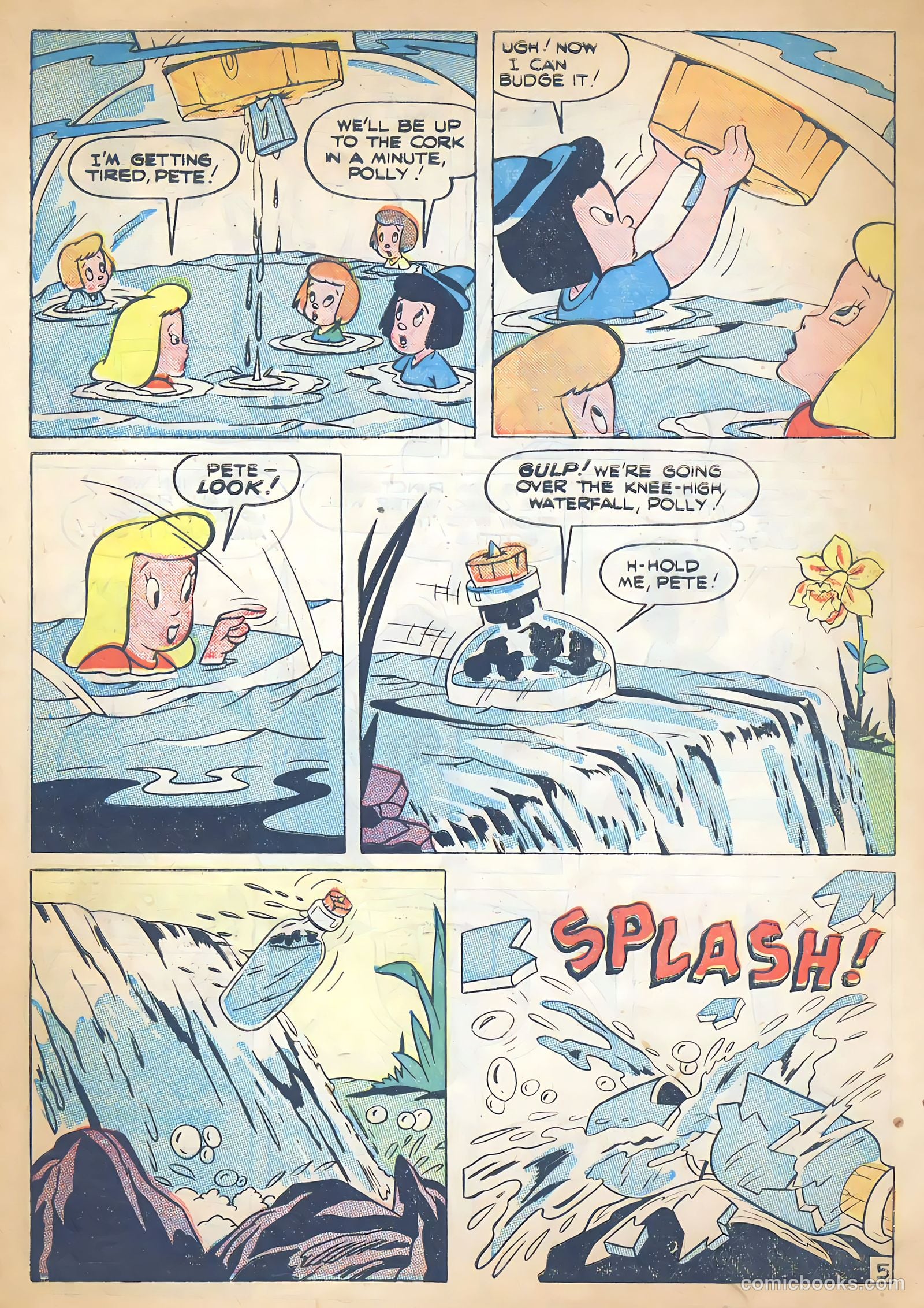 Tick Tock Tales [Tick Tock Comics] #17 (1947) — page 32 of 36