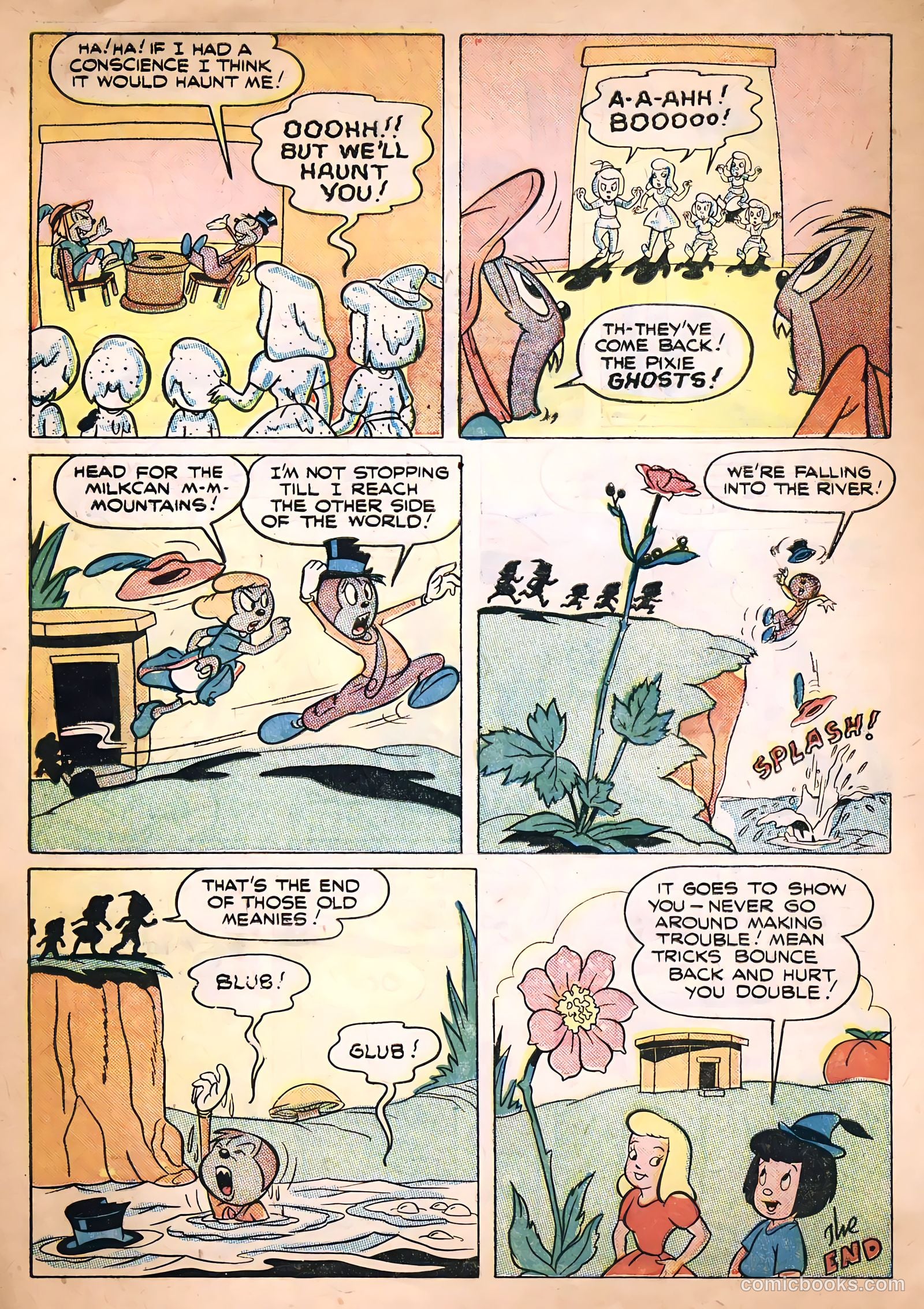 Tick Tock Tales [Tick Tock Comics] #17 (1947) — page 34 of 36