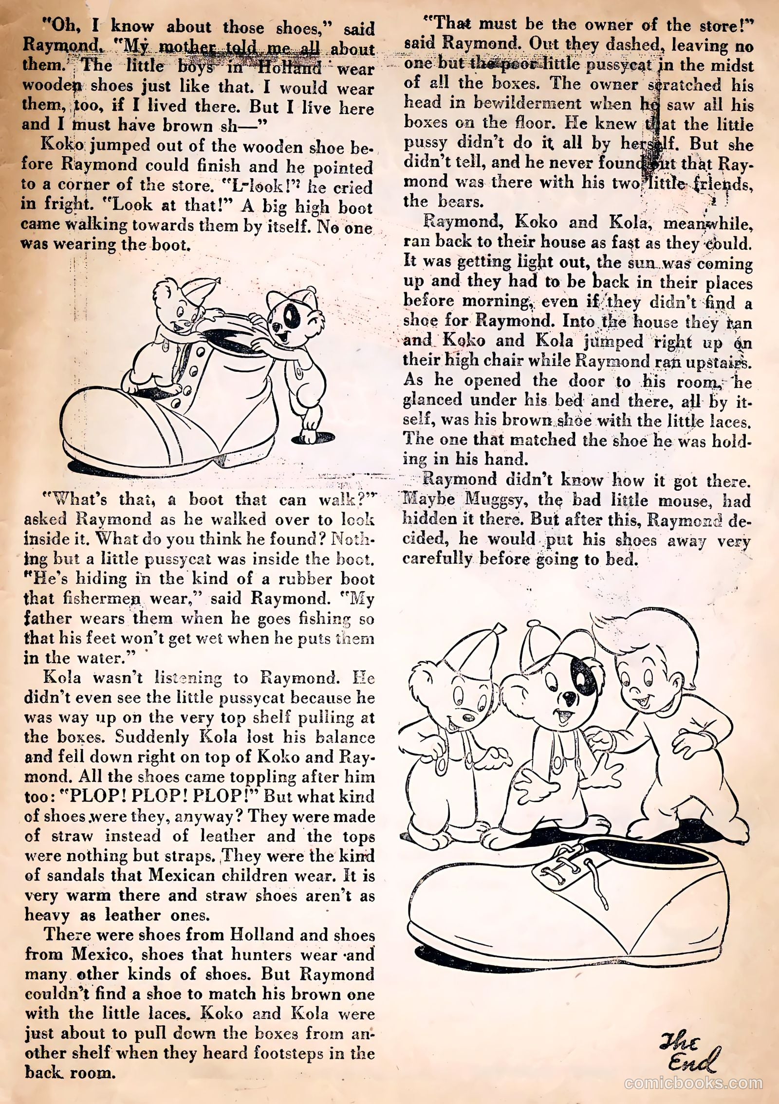 Tick Tock Tales [Tick Tock Comics] #17 (1947) — page 35 of 36
