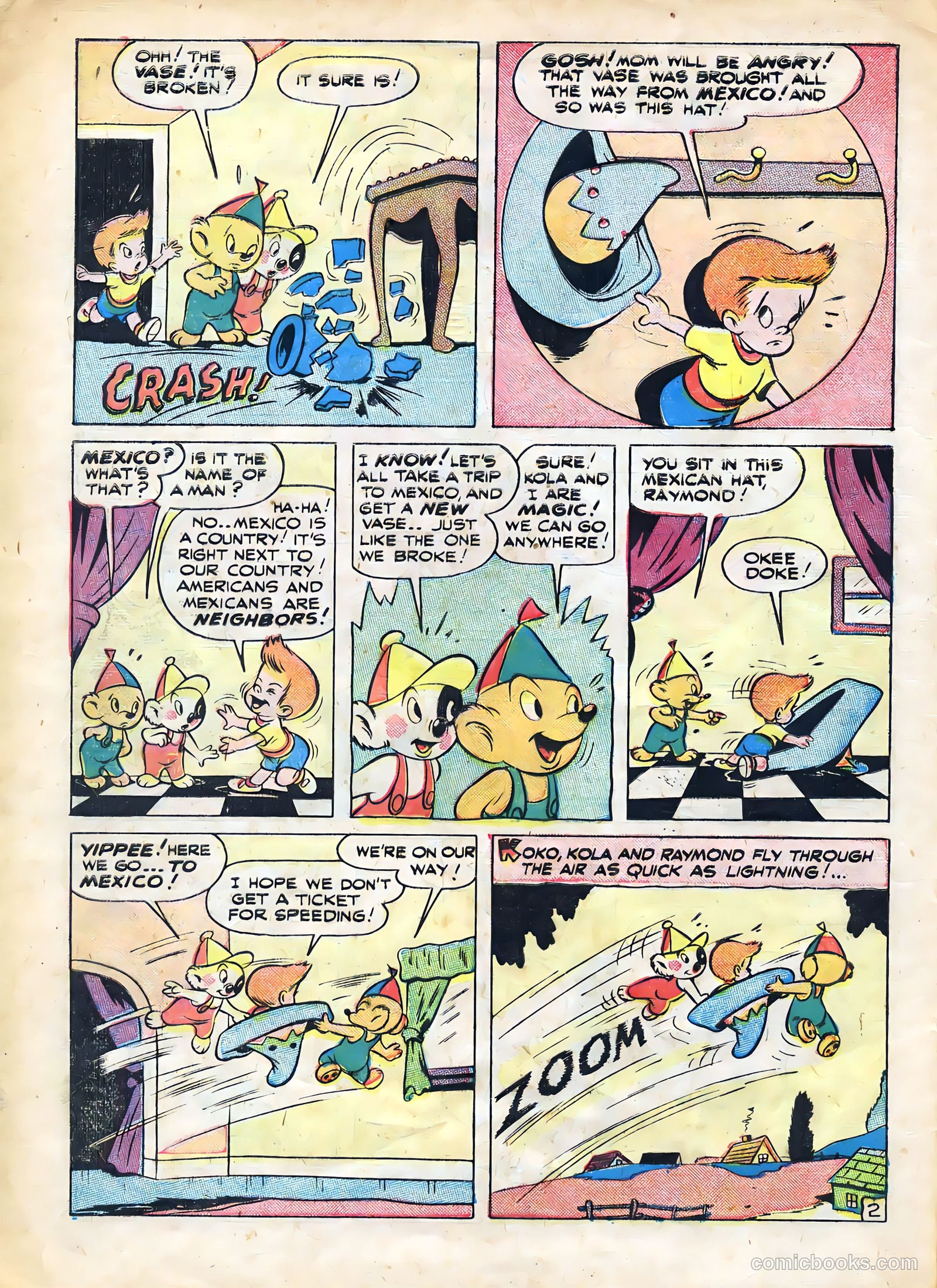 Tick Tock Tales [Tick Tock Comics] #18 (1947) — page 4 of 36