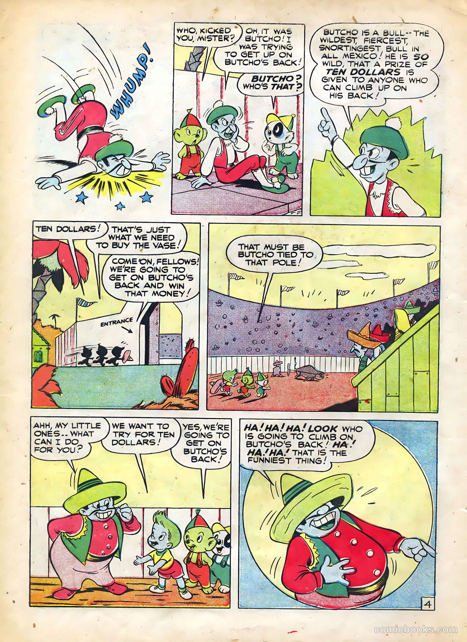 Tick Tock Tales [Tick Tock Comics] #18 (1947) — page 6 of 36