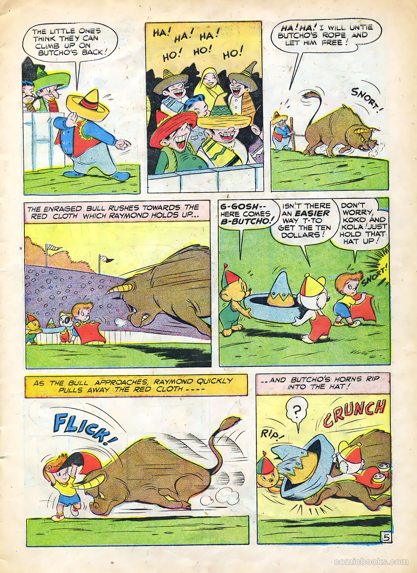 Tick Tock Tales [Tick Tock Comics] #18 (1947) — page 7 of 36