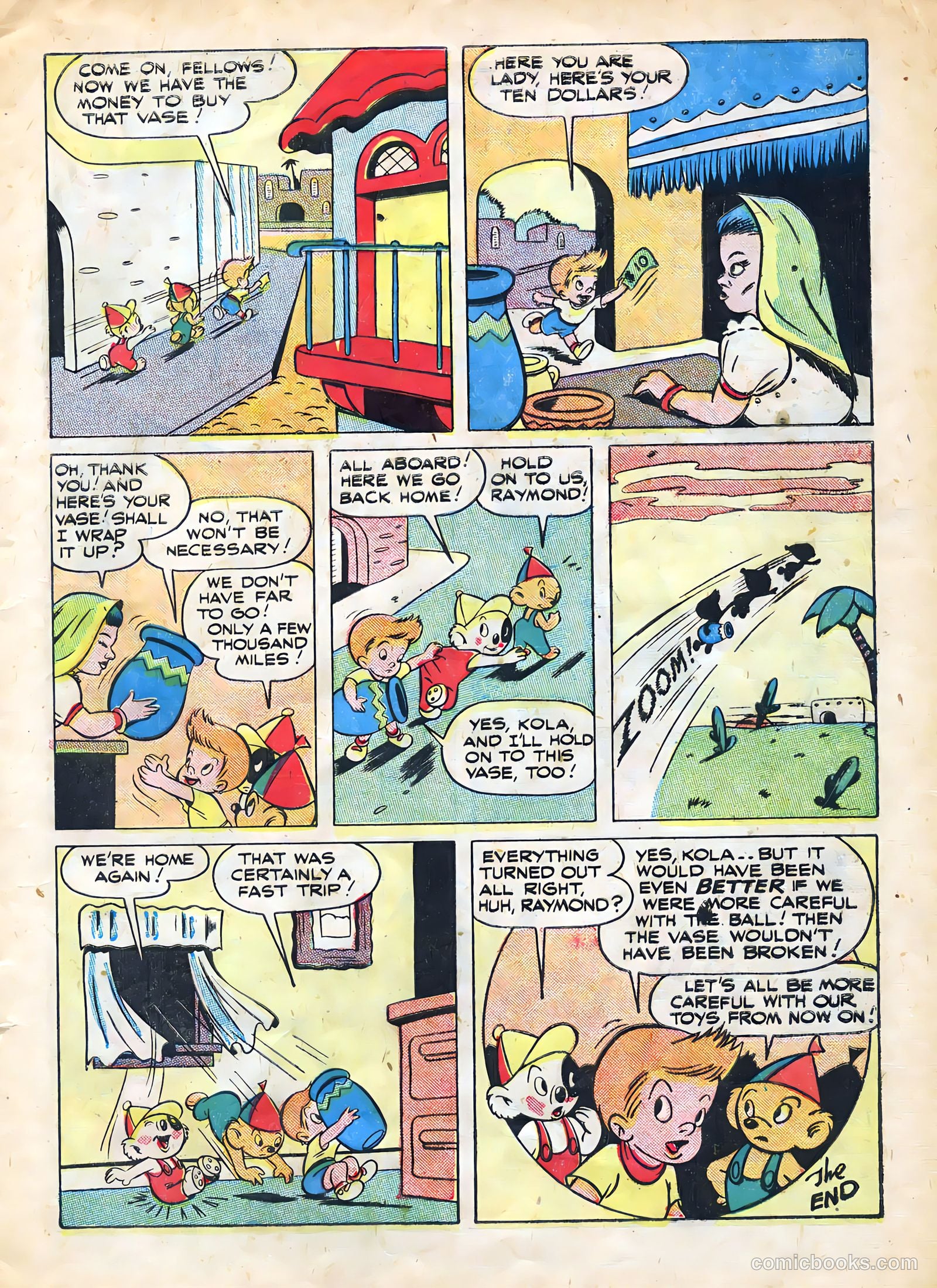 Tick Tock Tales [Tick Tock Comics] #18 (1947) — page 9 of 36