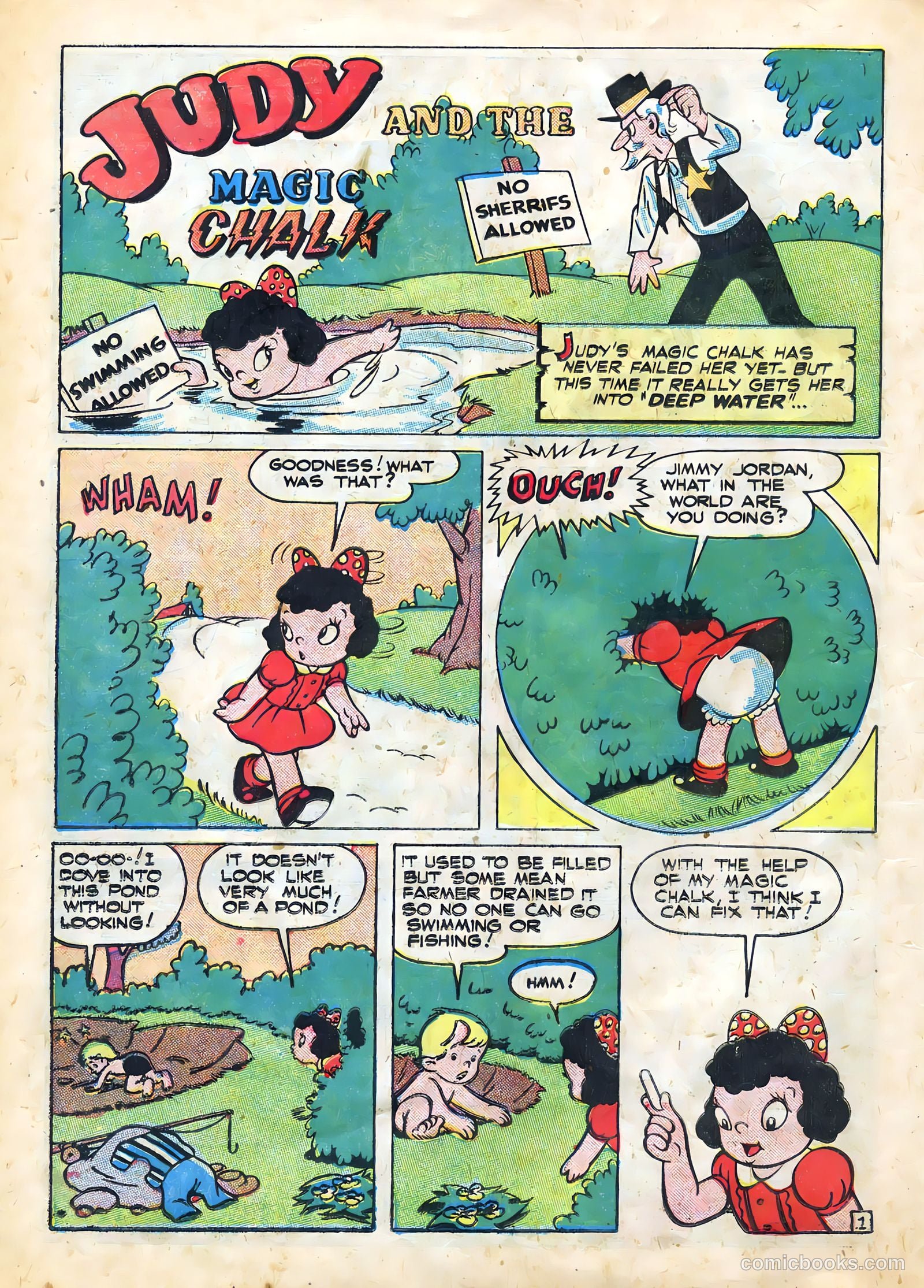 Tick Tock Tales [Tick Tock Comics] #18 (1947) — page 16 of 36