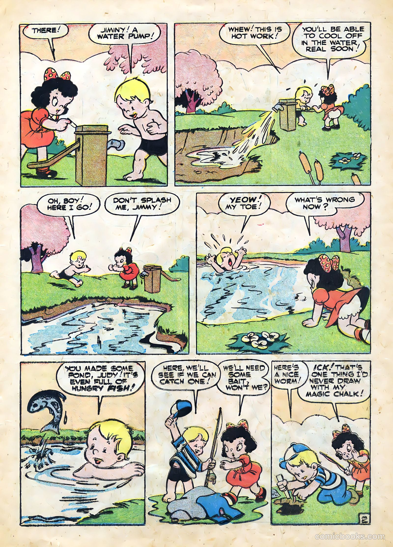 Tick Tock Tales [Tick Tock Comics] #18 (1947) — page 17 of 36