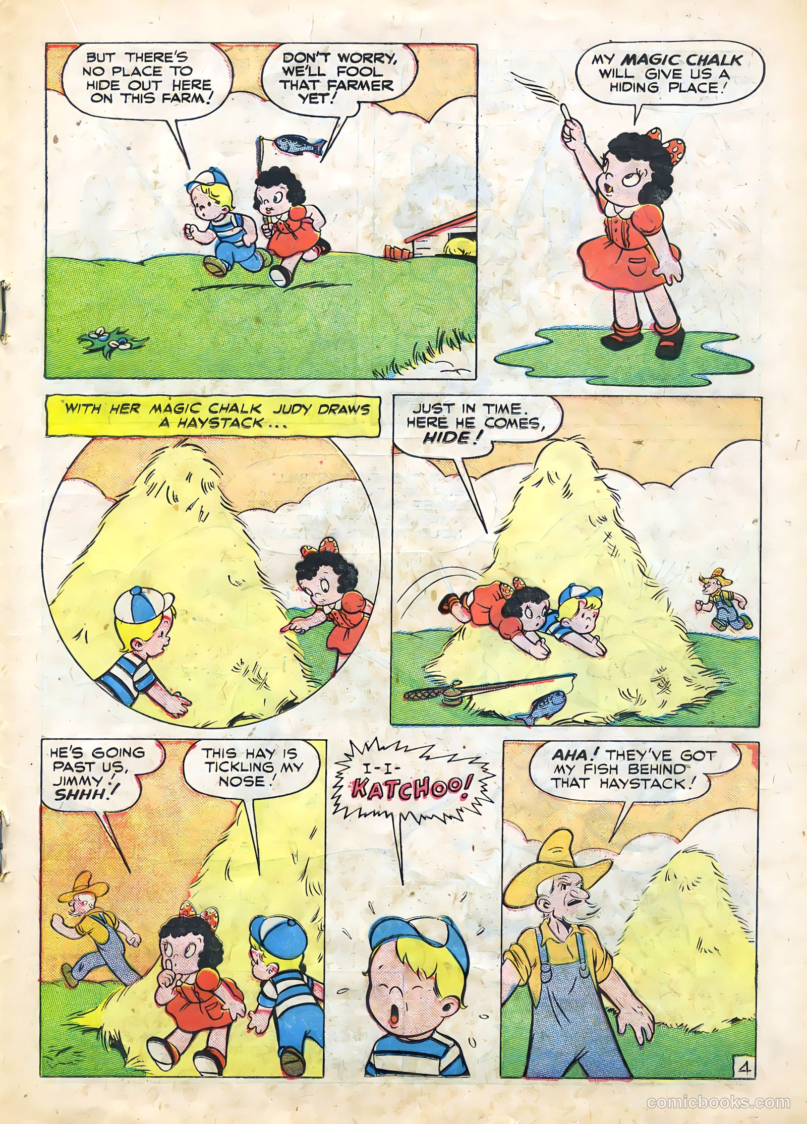 Tick Tock Tales [Tick Tock Comics] #18 (1947) — page 19 of 36