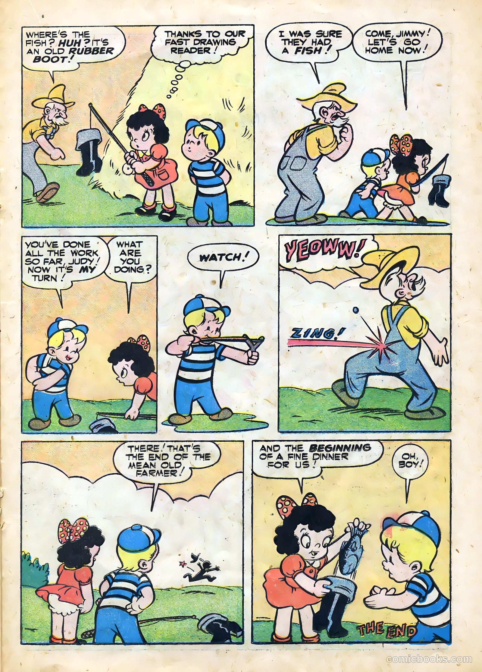 Tick Tock Tales [Tick Tock Comics] #18 (1947) — page 21 of 36