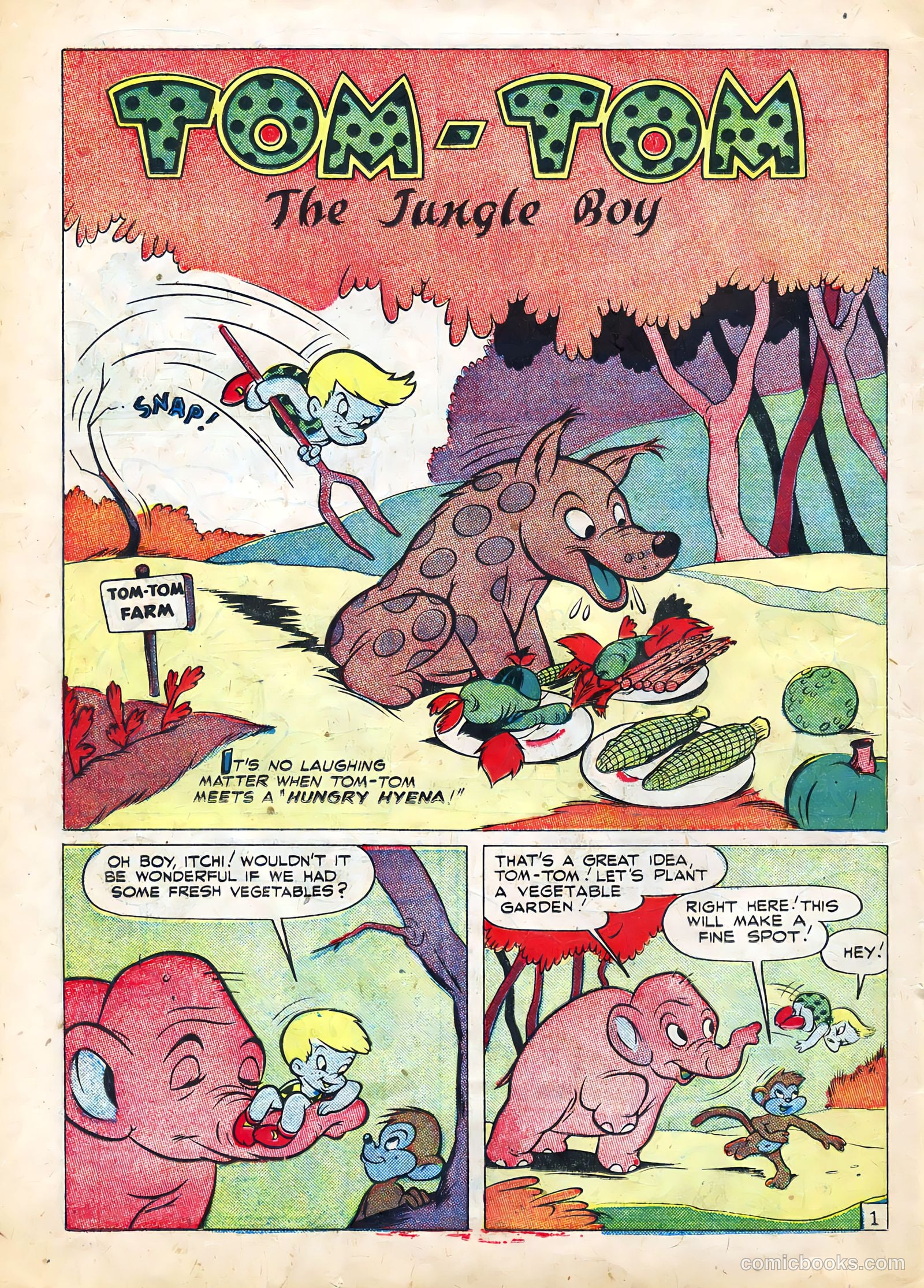 Tick Tock Tales [Tick Tock Comics] #18 (1947) — page 22 of 36